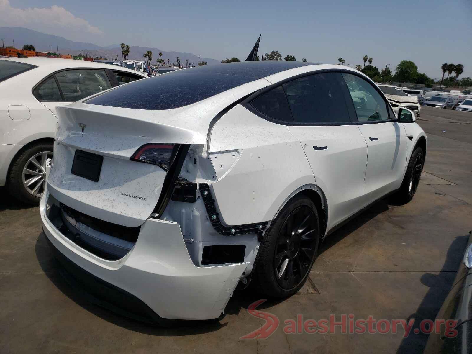 5YJYGDEE8MF097403 2021 TESLA MODEL Y