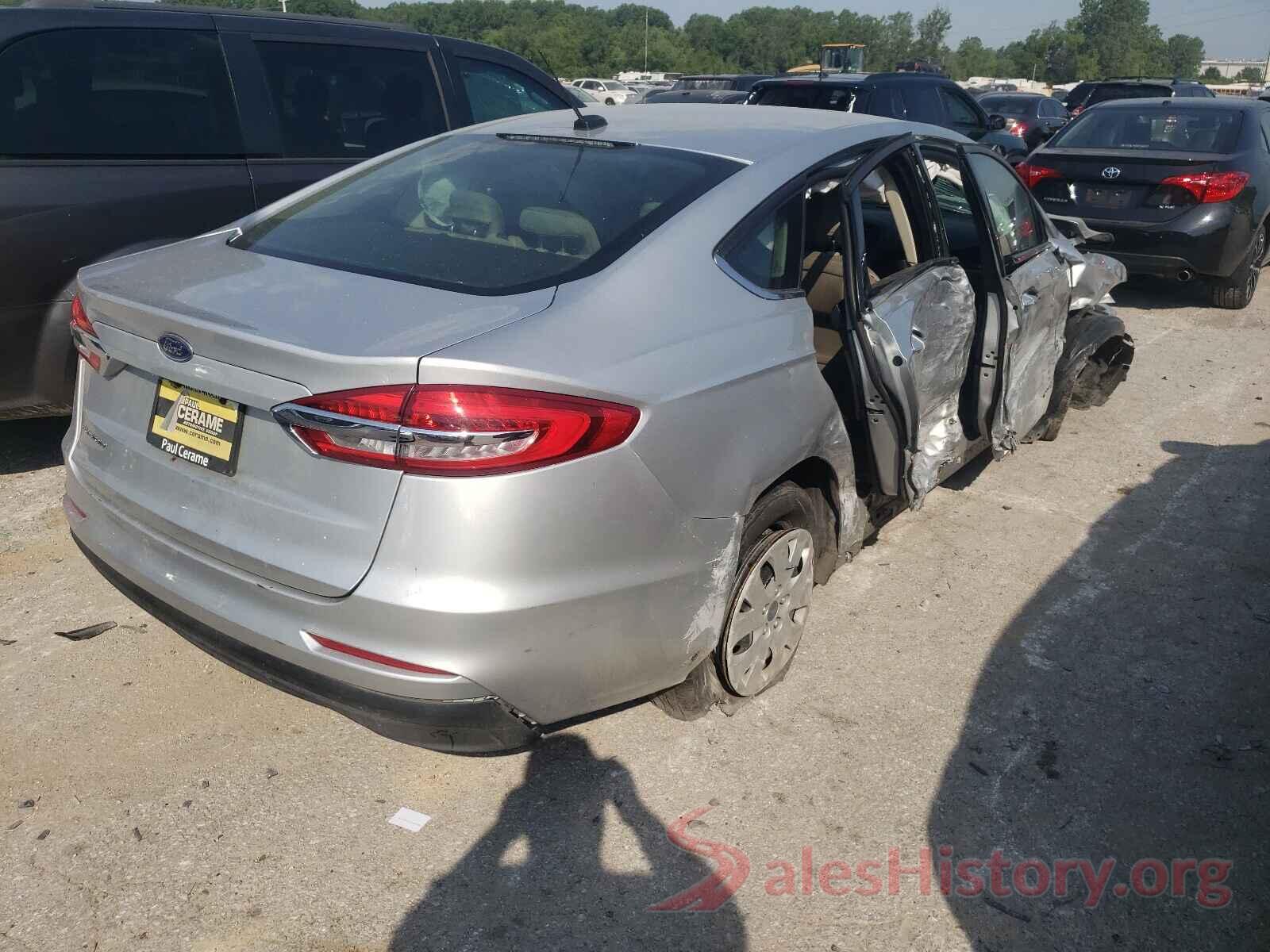 3FA6P0G71KR250817 2019 FORD FUSION