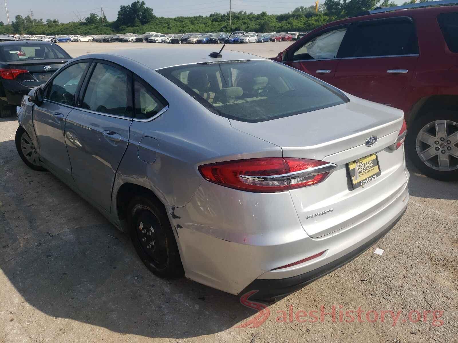 3FA6P0G71KR250817 2019 FORD FUSION