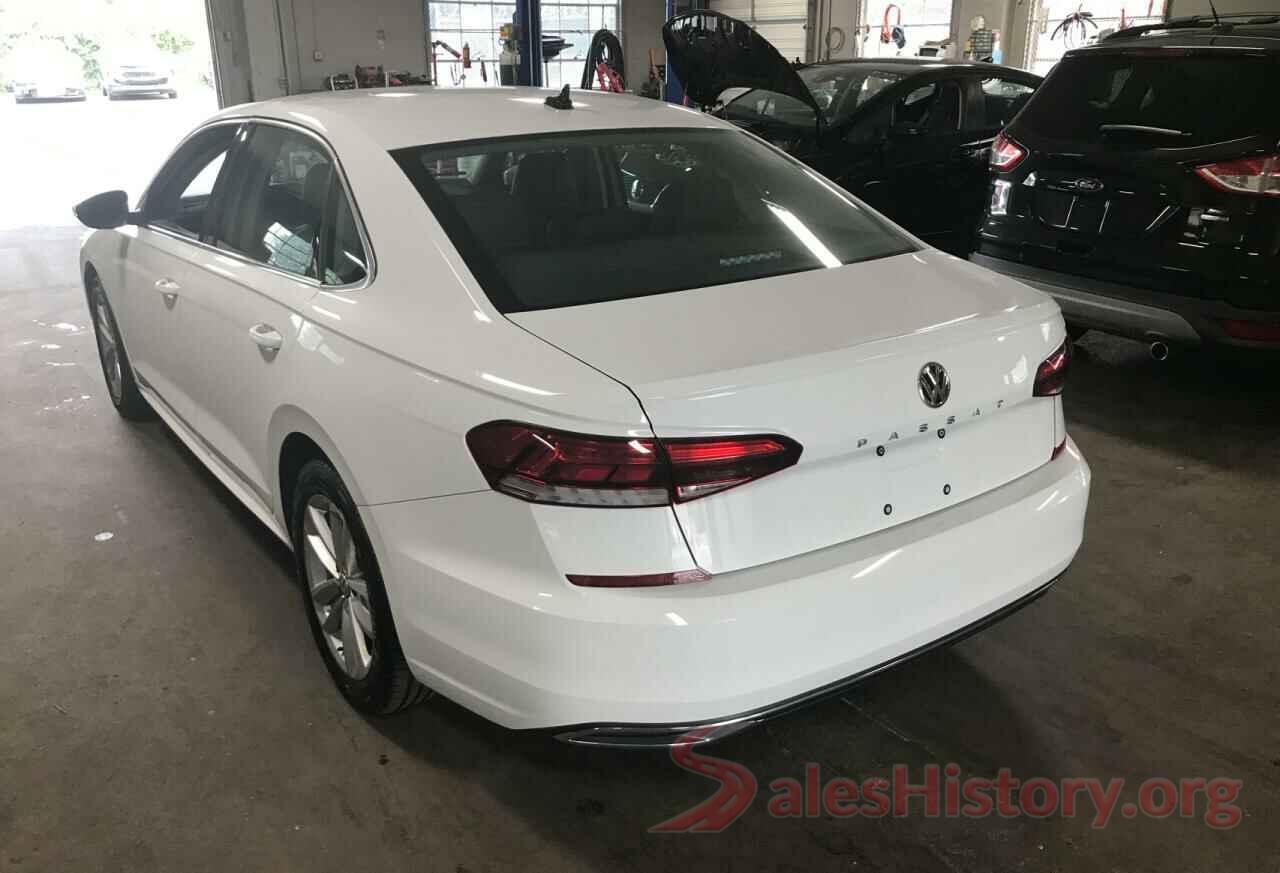 1VWSA7A38LC007916 2020 VOLKSWAGEN PASSAT