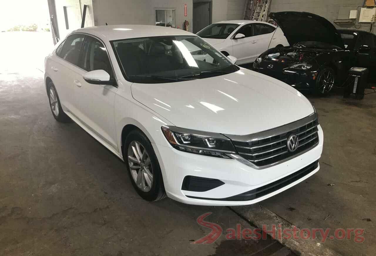 1VWSA7A38LC007916 2020 VOLKSWAGEN PASSAT