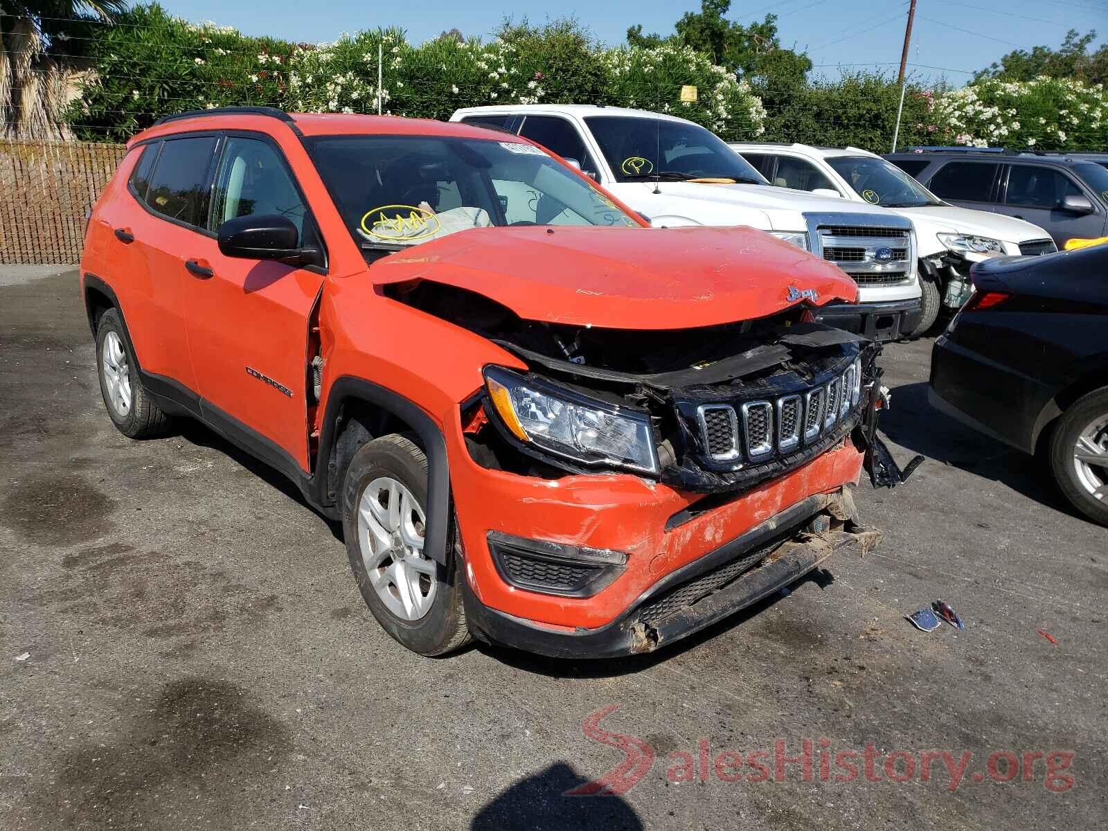 3C4NJCAB9HT690673 2017 JEEP COMPASS