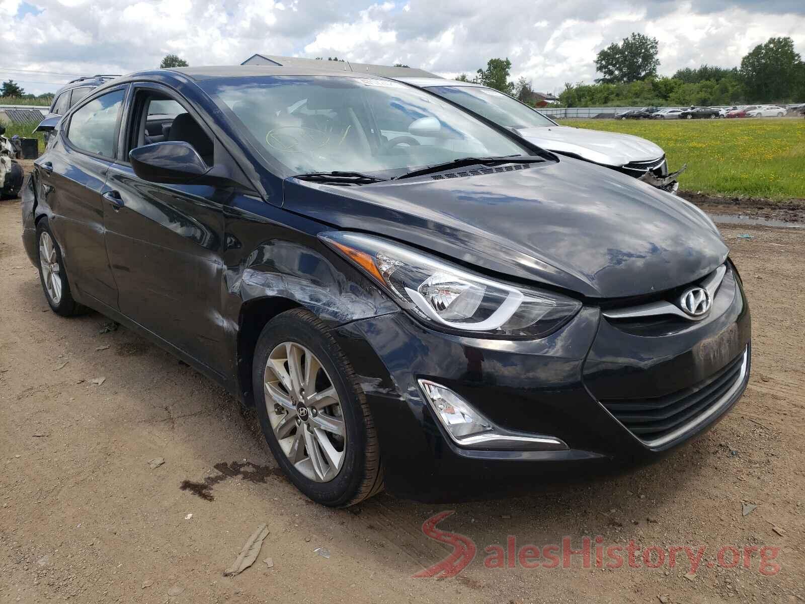 5NPDH4AE1GH653140 2016 HYUNDAI ELANTRA