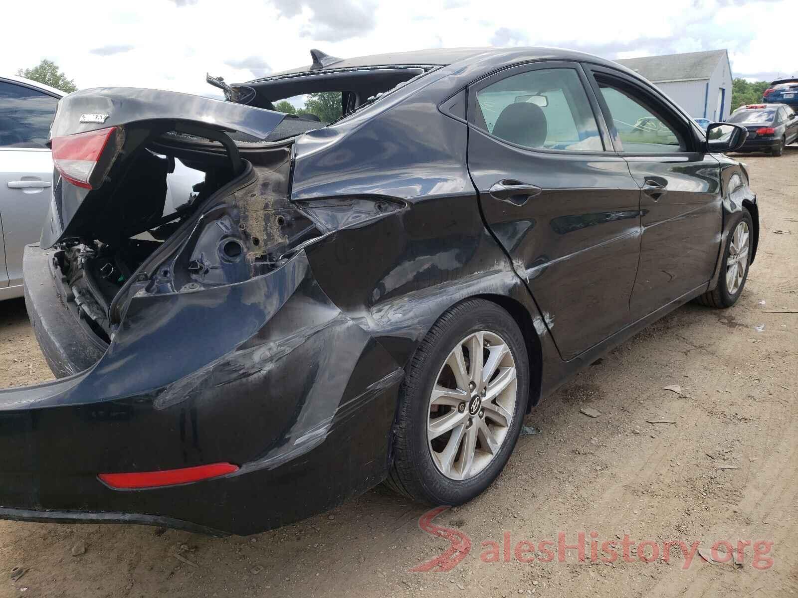 5NPDH4AE1GH653140 2016 HYUNDAI ELANTRA