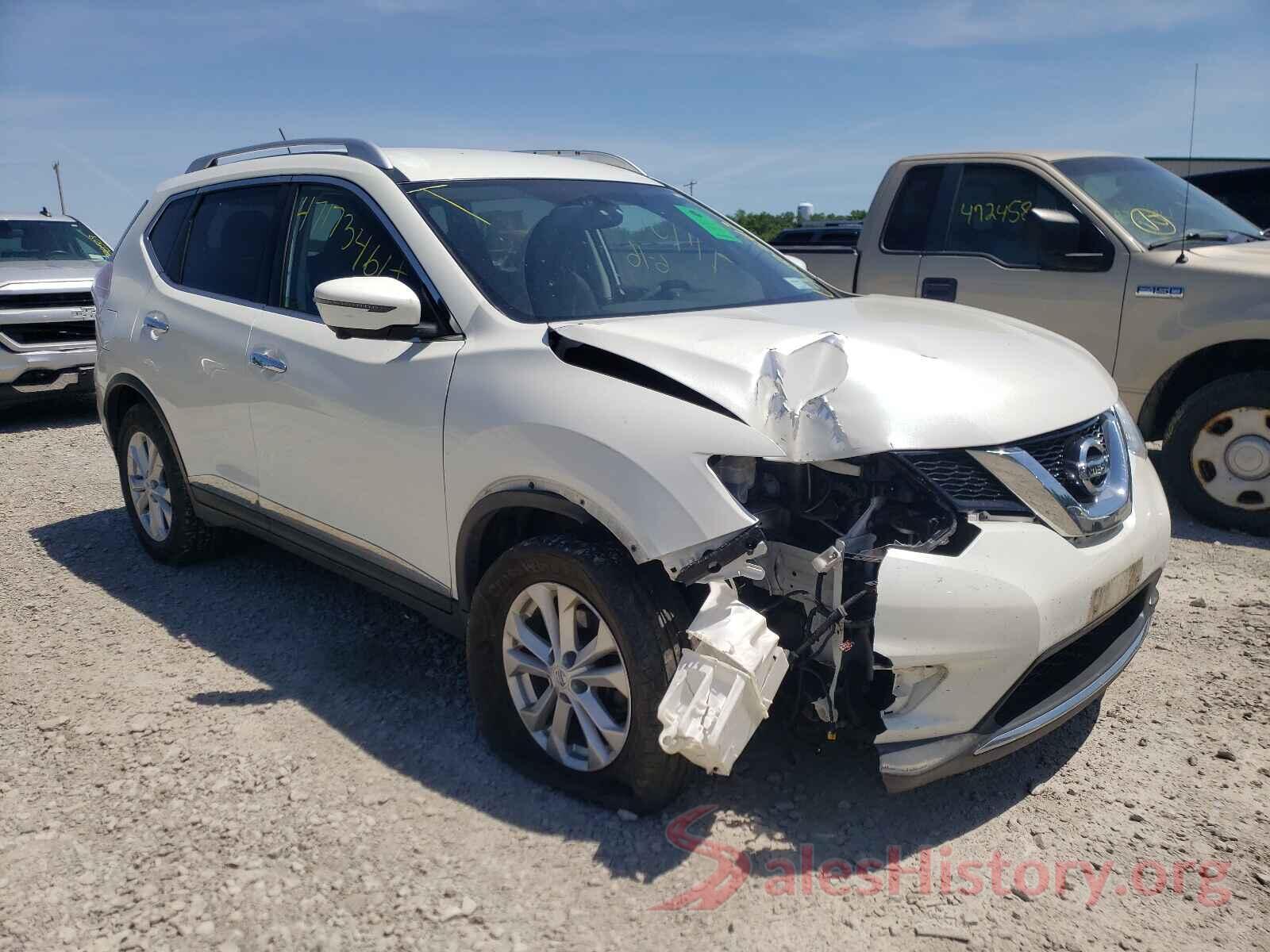 KNMAT2MV3GP713912 2016 NISSAN ROGUE