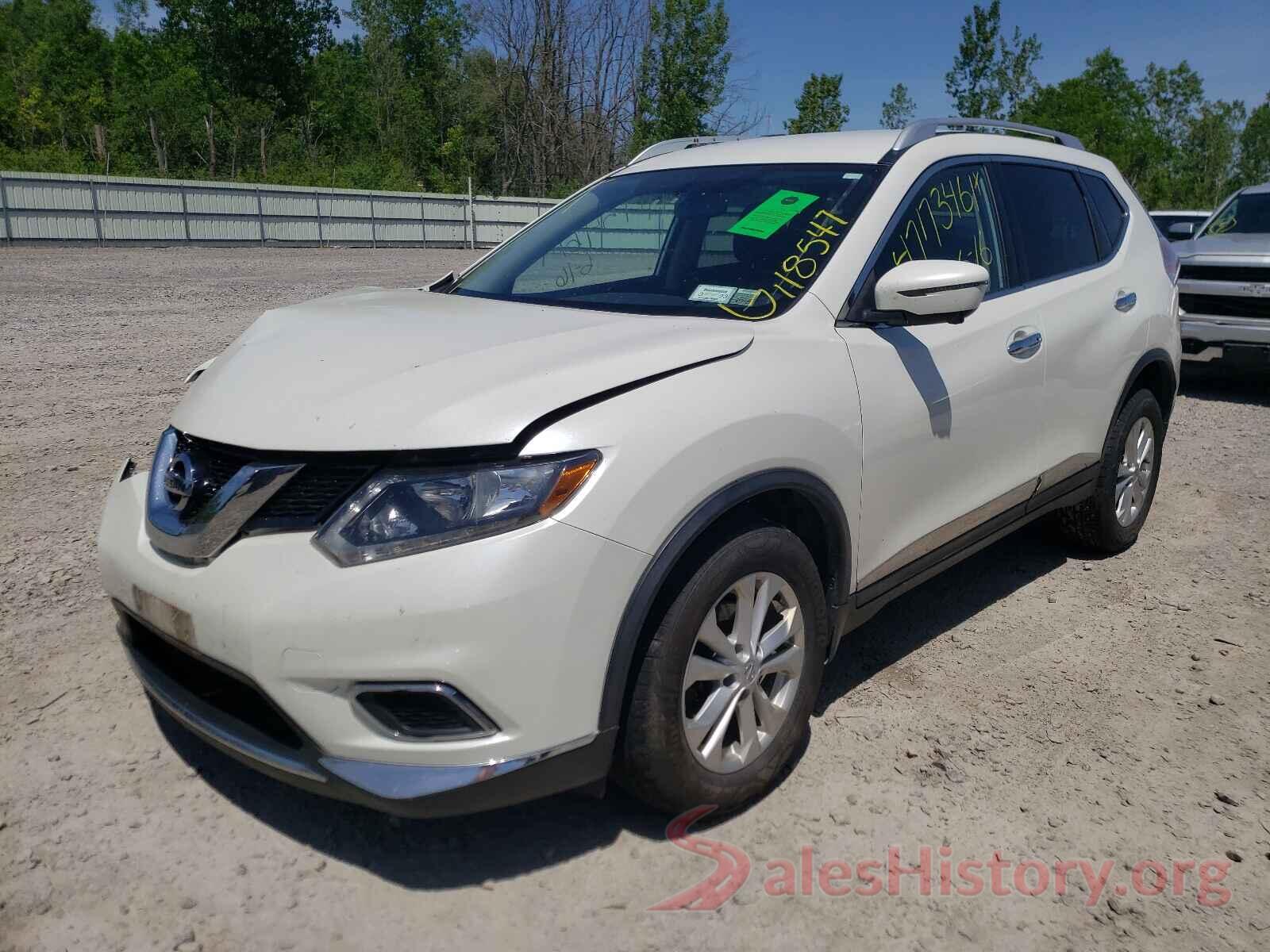 KNMAT2MV3GP713912 2016 NISSAN ROGUE