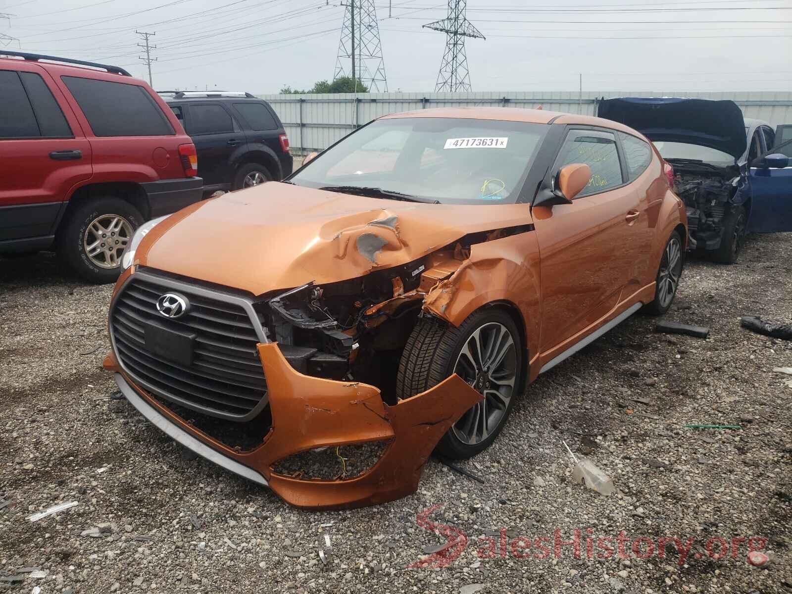 KMHTC6AE8GU262493 2016 HYUNDAI VELOSTER