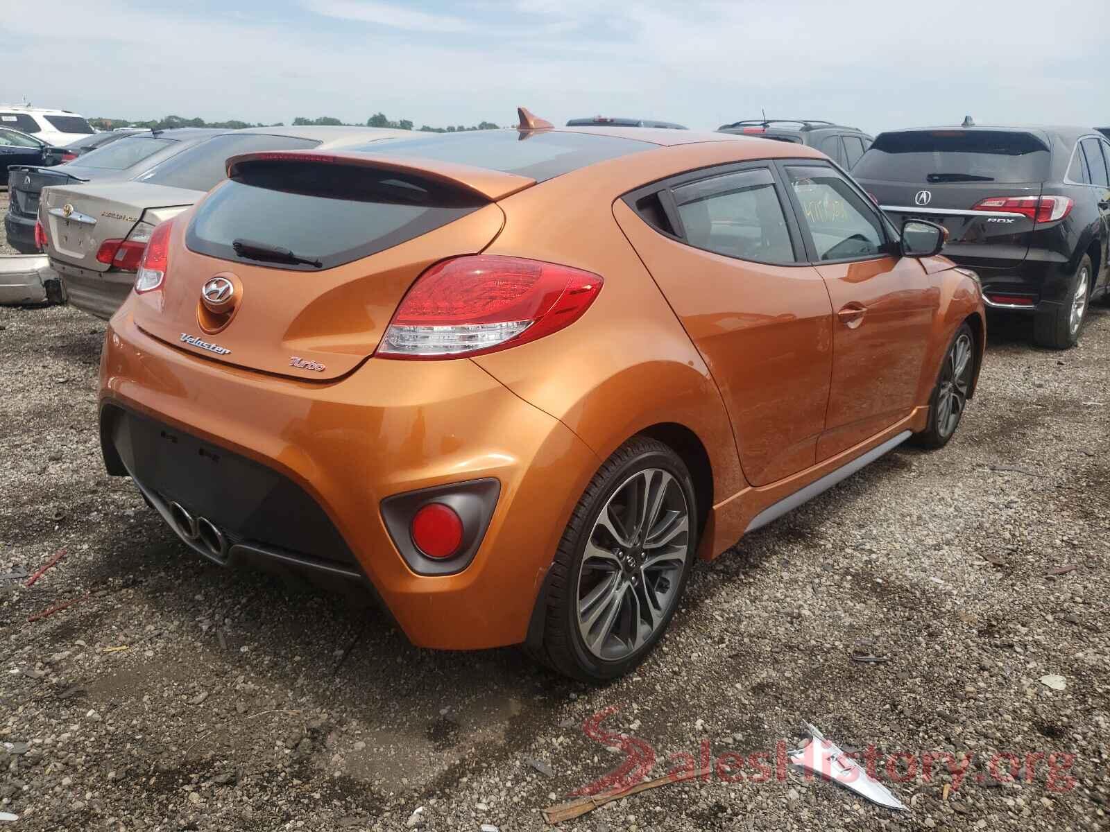 KMHTC6AE8GU262493 2016 HYUNDAI VELOSTER