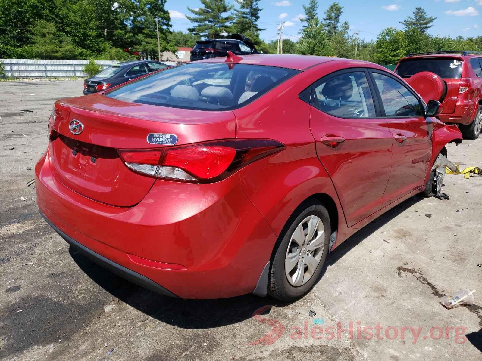 KMHDH4AE7GU513448 2016 HYUNDAI ELANTRA