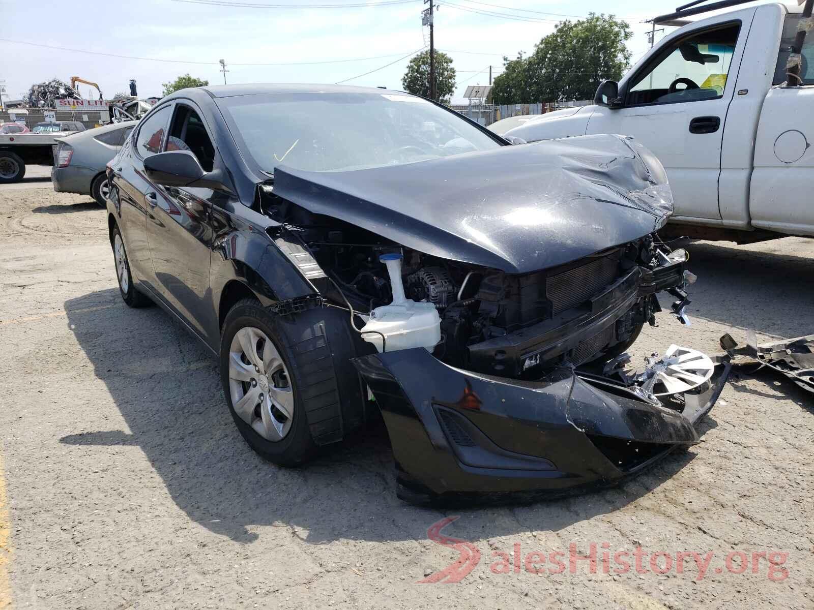 5NPDH4AE6GH776772 2016 HYUNDAI ELANTRA