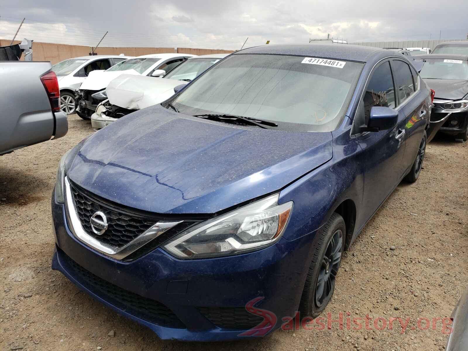 3N1AB7AP0HY285712 2017 NISSAN SENTRA