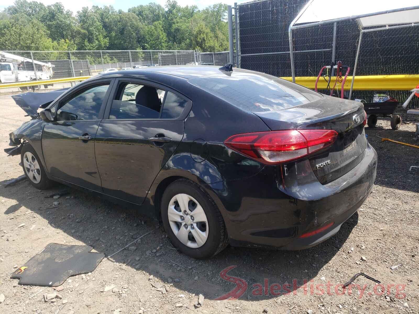 3KPFK4A7XJE217958 2018 KIA FORTE