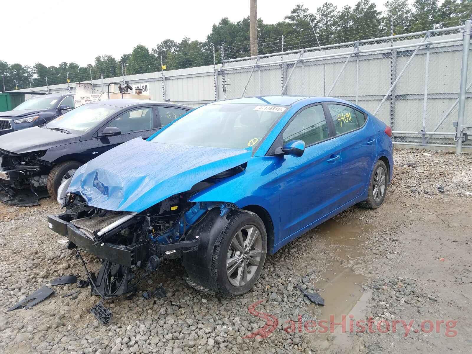 5NPD84LF0JH235021 2018 HYUNDAI ELANTRA