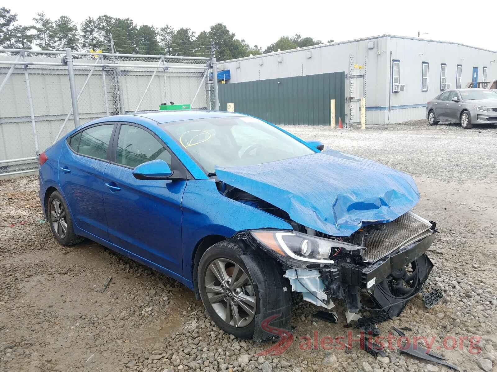 5NPD84LF0JH235021 2018 HYUNDAI ELANTRA