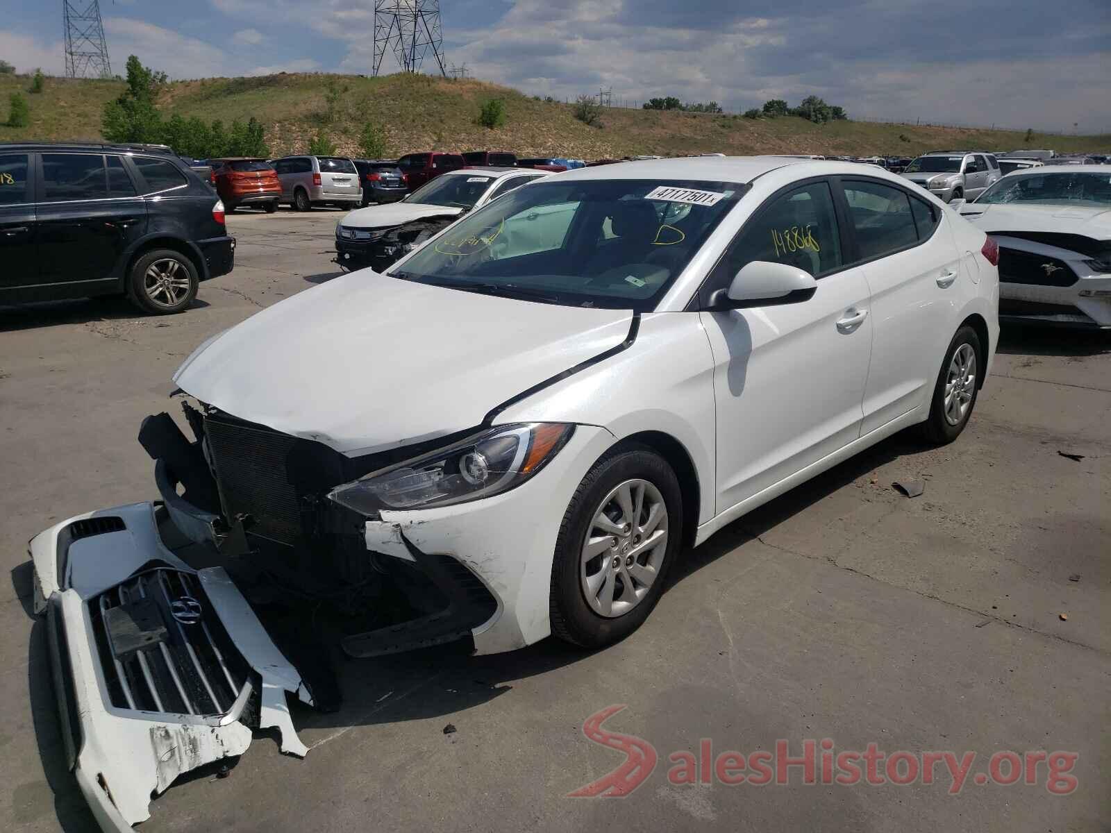 5NPD74LF5HH064070 2017 HYUNDAI ELANTRA