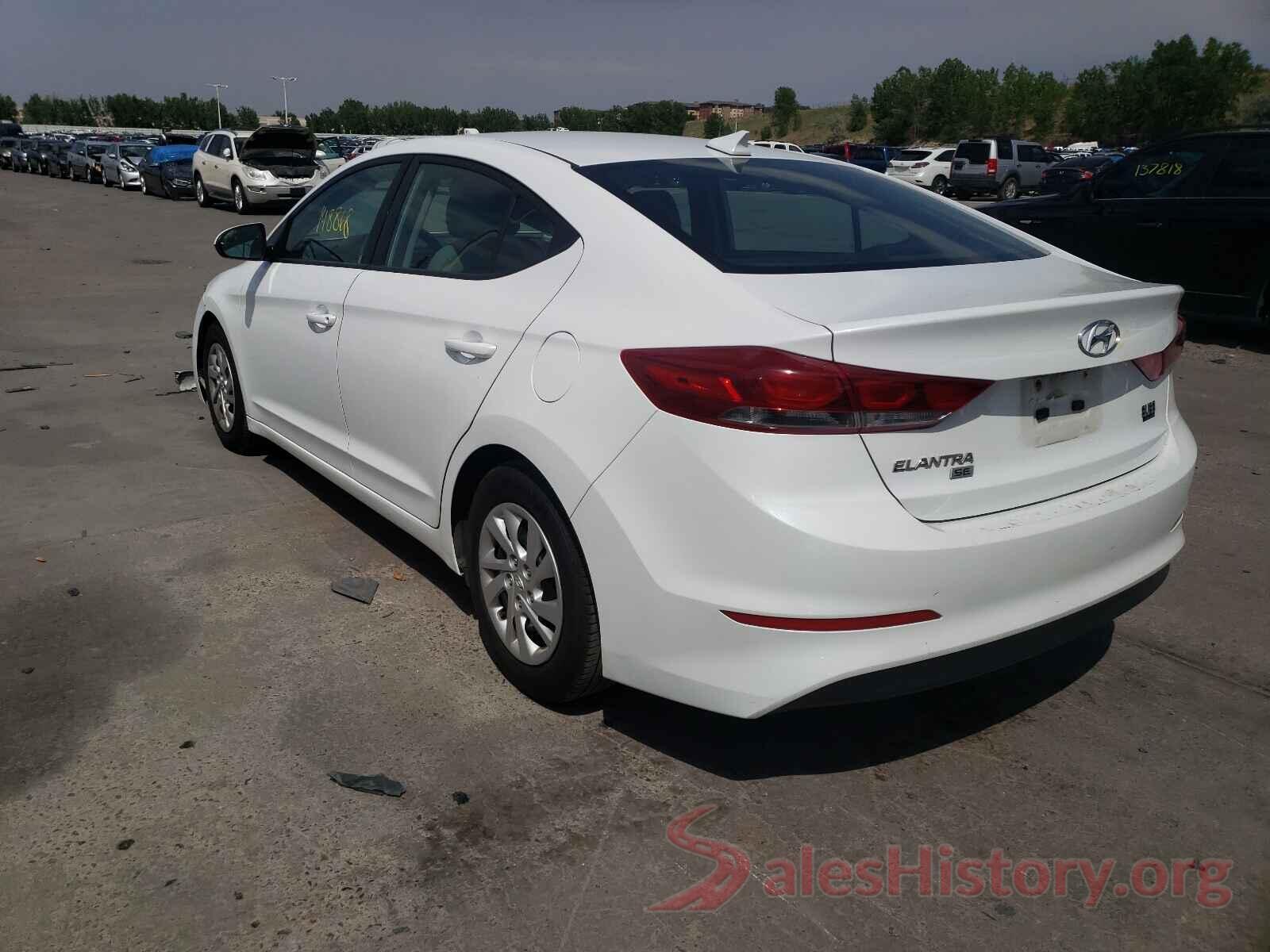 5NPD74LF5HH064070 2017 HYUNDAI ELANTRA