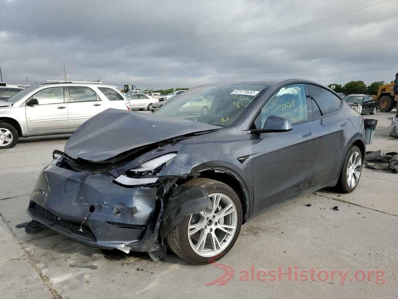 5YJYGAEE0MF145376 2021 TESLA MODEL Y