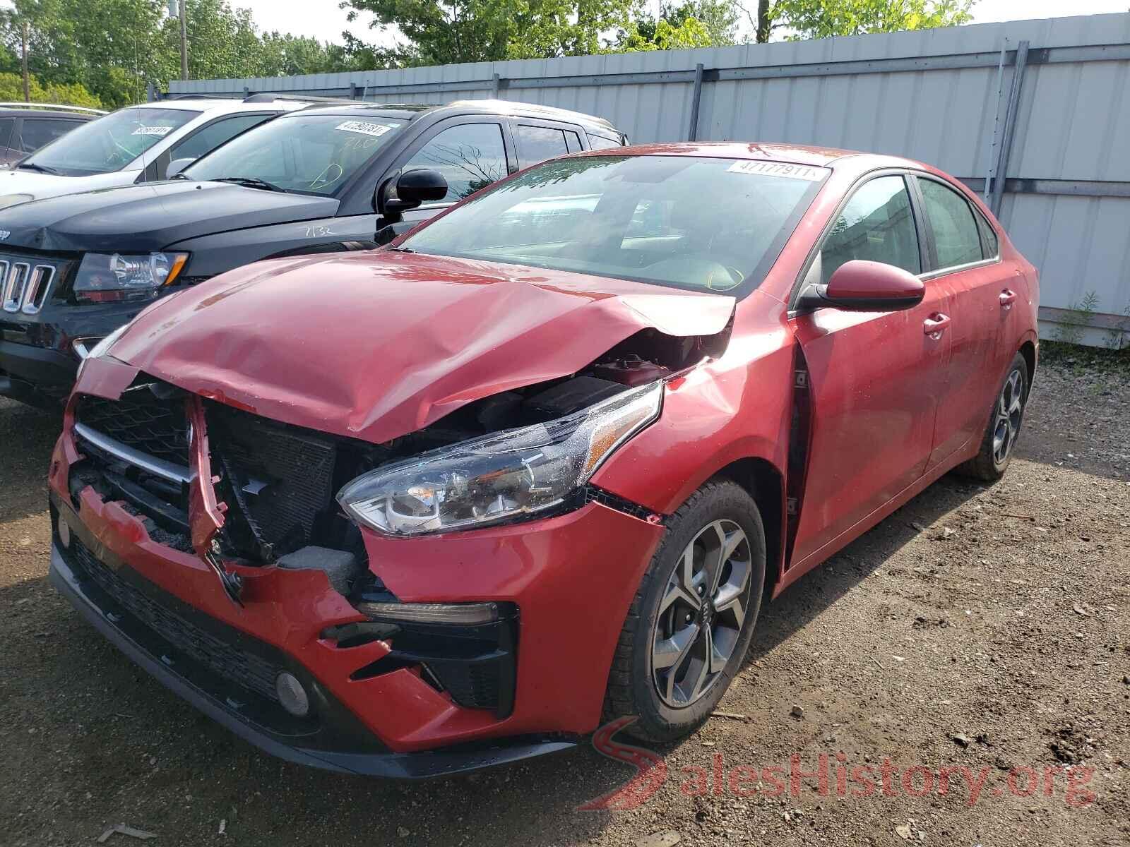 3KPF24AD1KE125743 2019 KIA FORTE