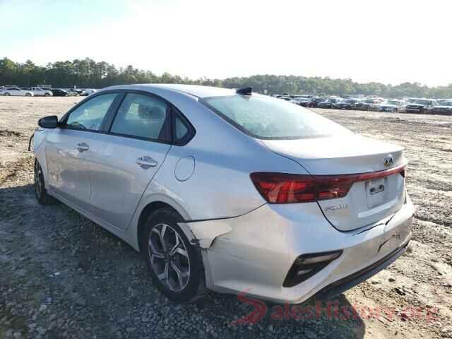 3KPF24AD6LE170677 2020 KIA FORTE