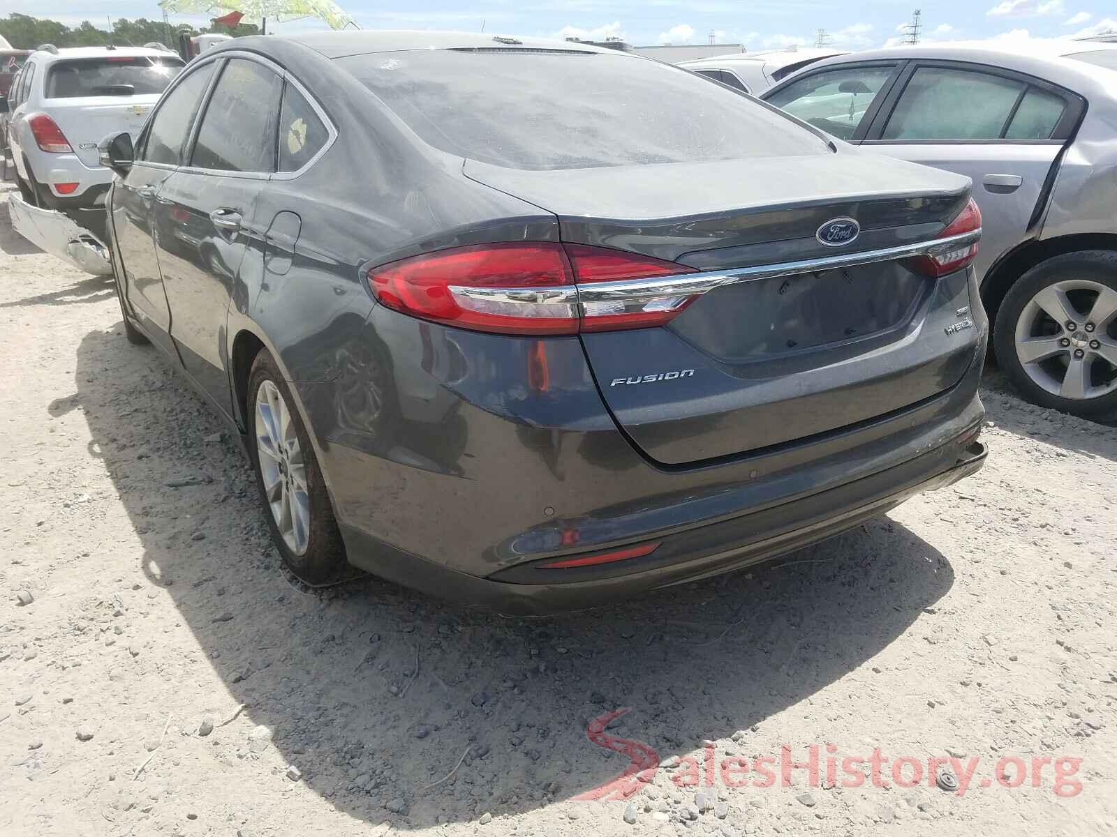 3FA6P0LU9HR217889 2017 FORD FUSION