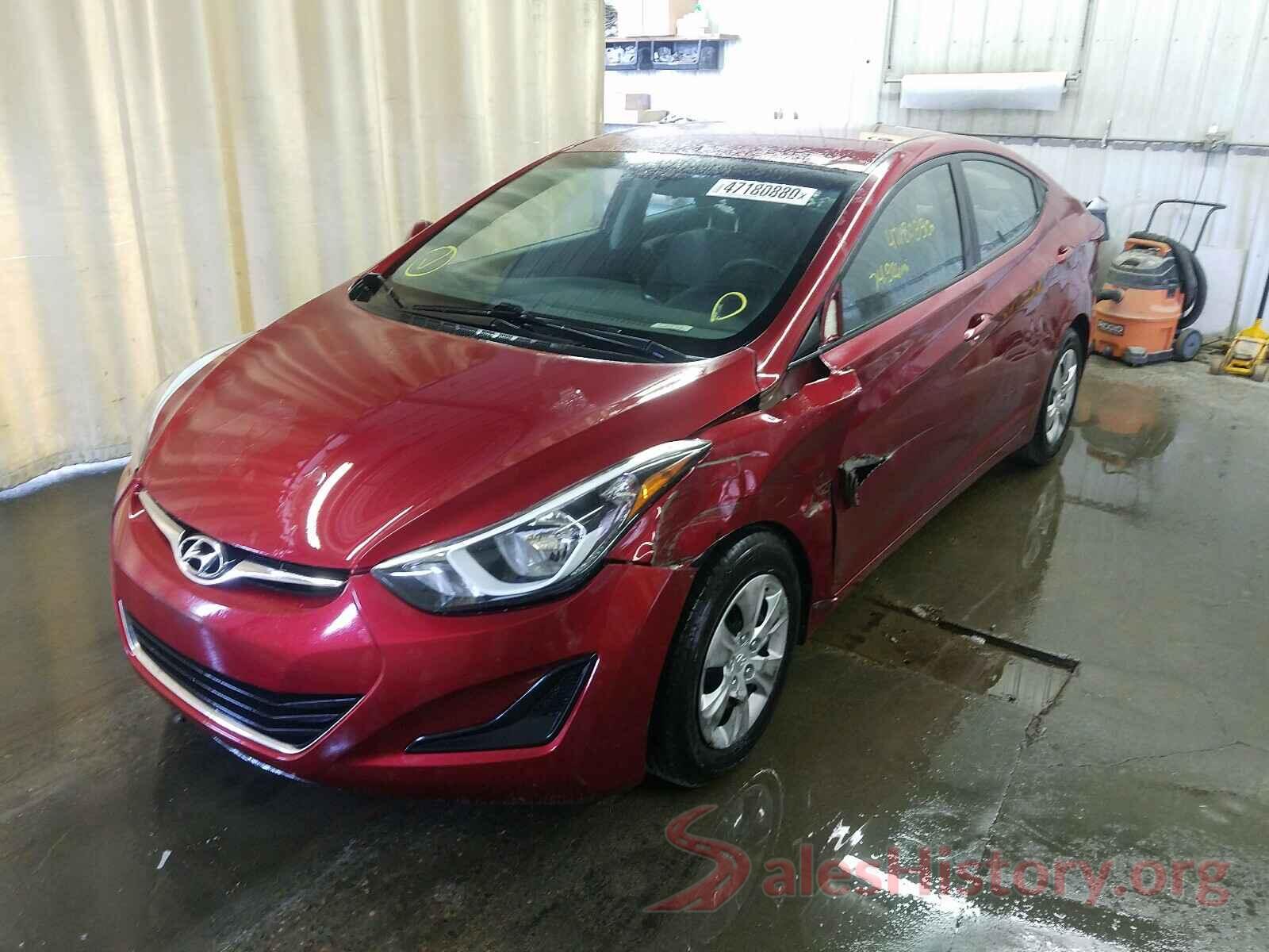 5NPDH4AE0GH675419 2016 HYUNDAI ELANTRA