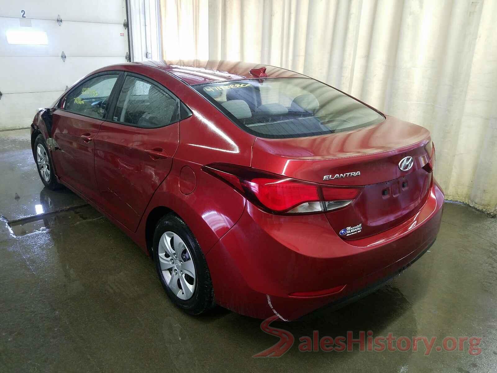 5NPDH4AE0GH675419 2016 HYUNDAI ELANTRA