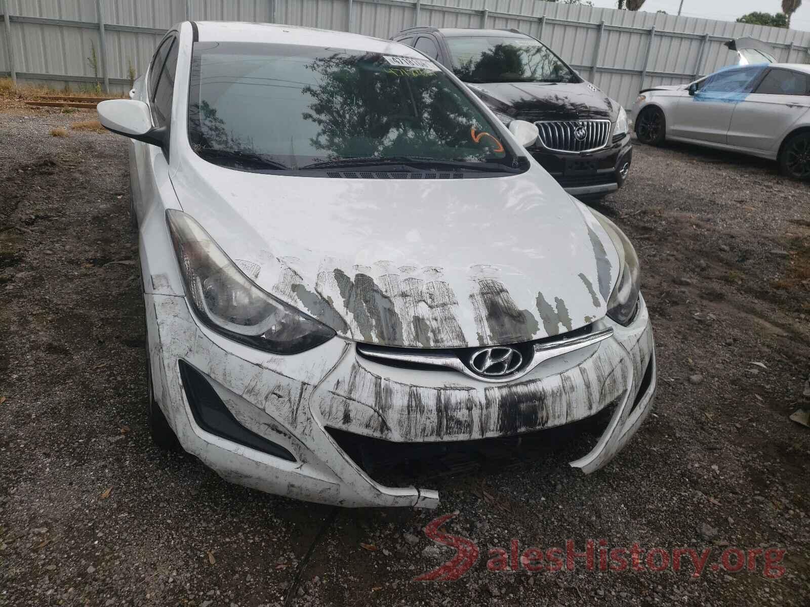 5NPDH4AE2GH732686 2016 HYUNDAI ELANTRA