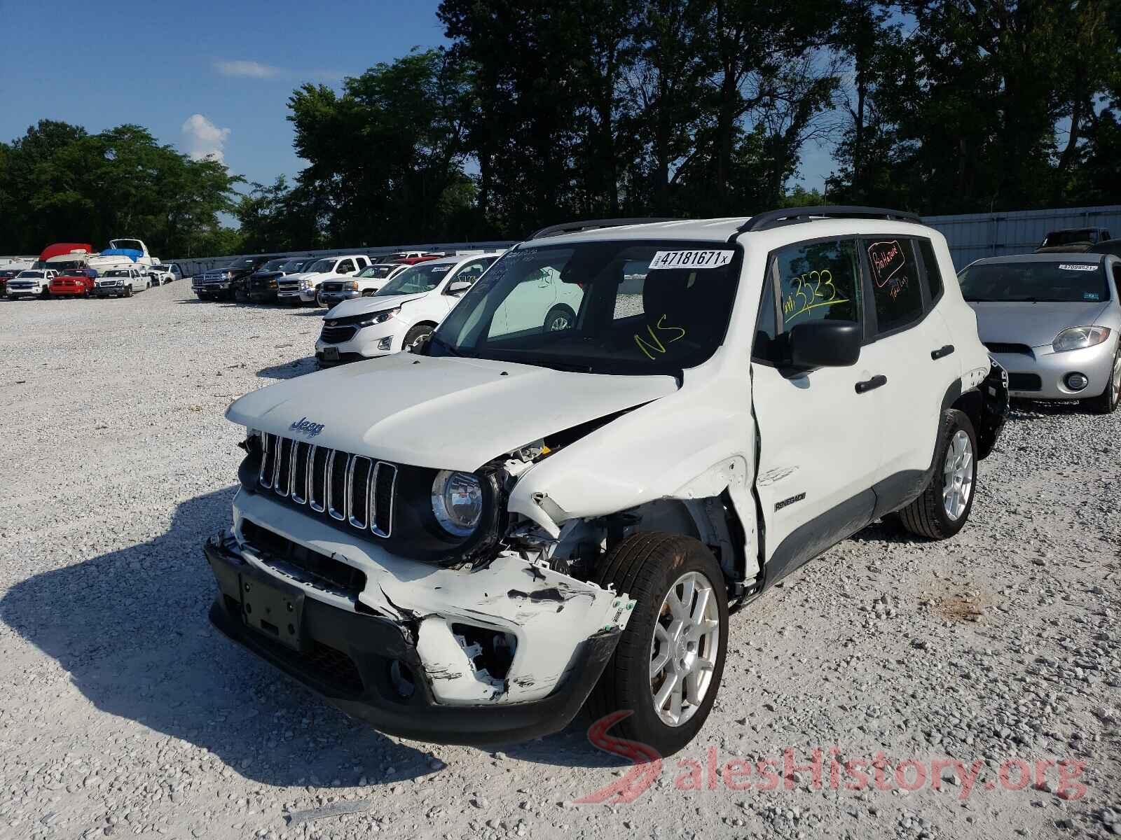 ZACNJDAB4MPM29813 2021 JEEP RENEGADE