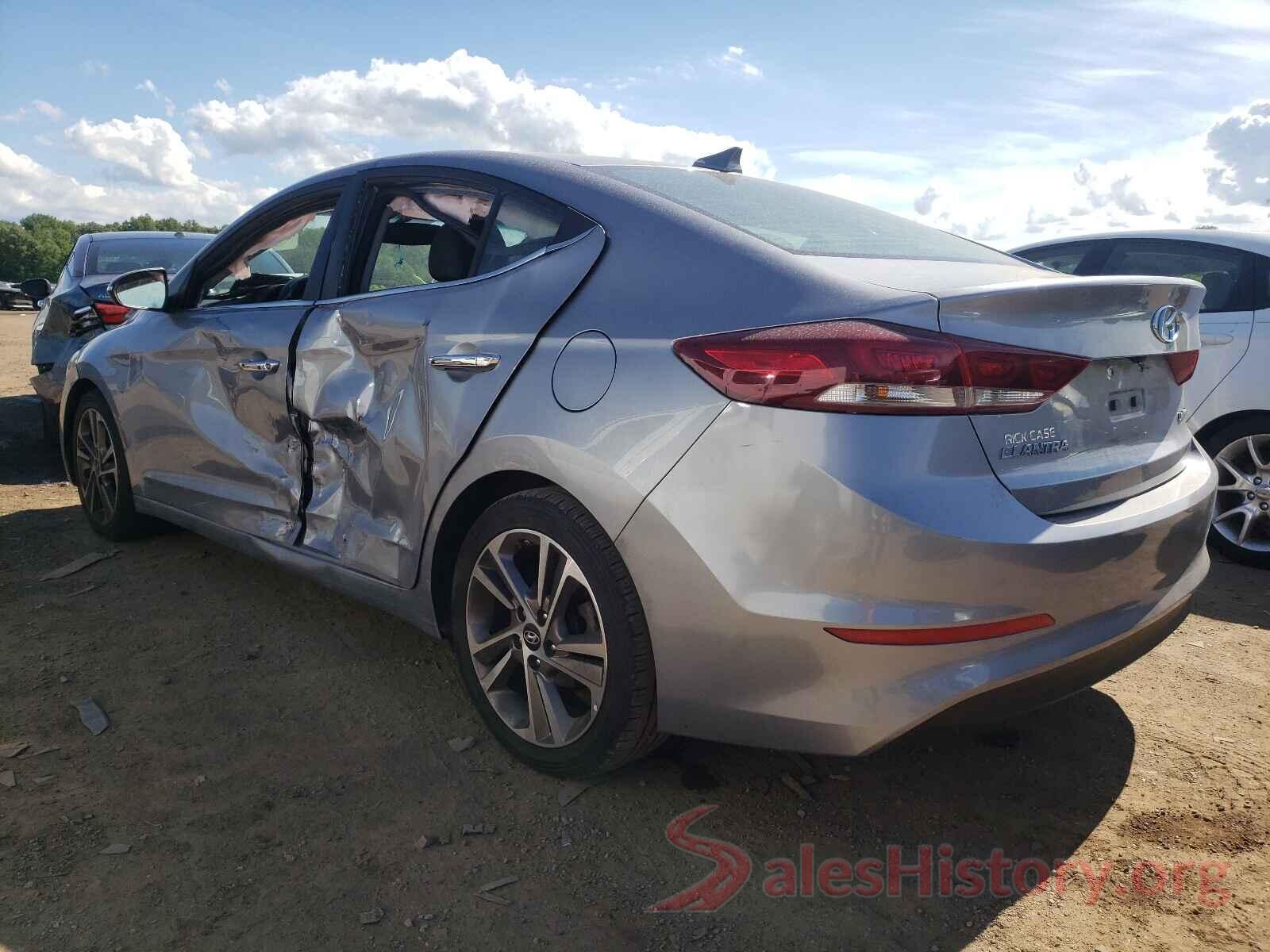 5NPD84LF4HH006075 2017 HYUNDAI ELANTRA