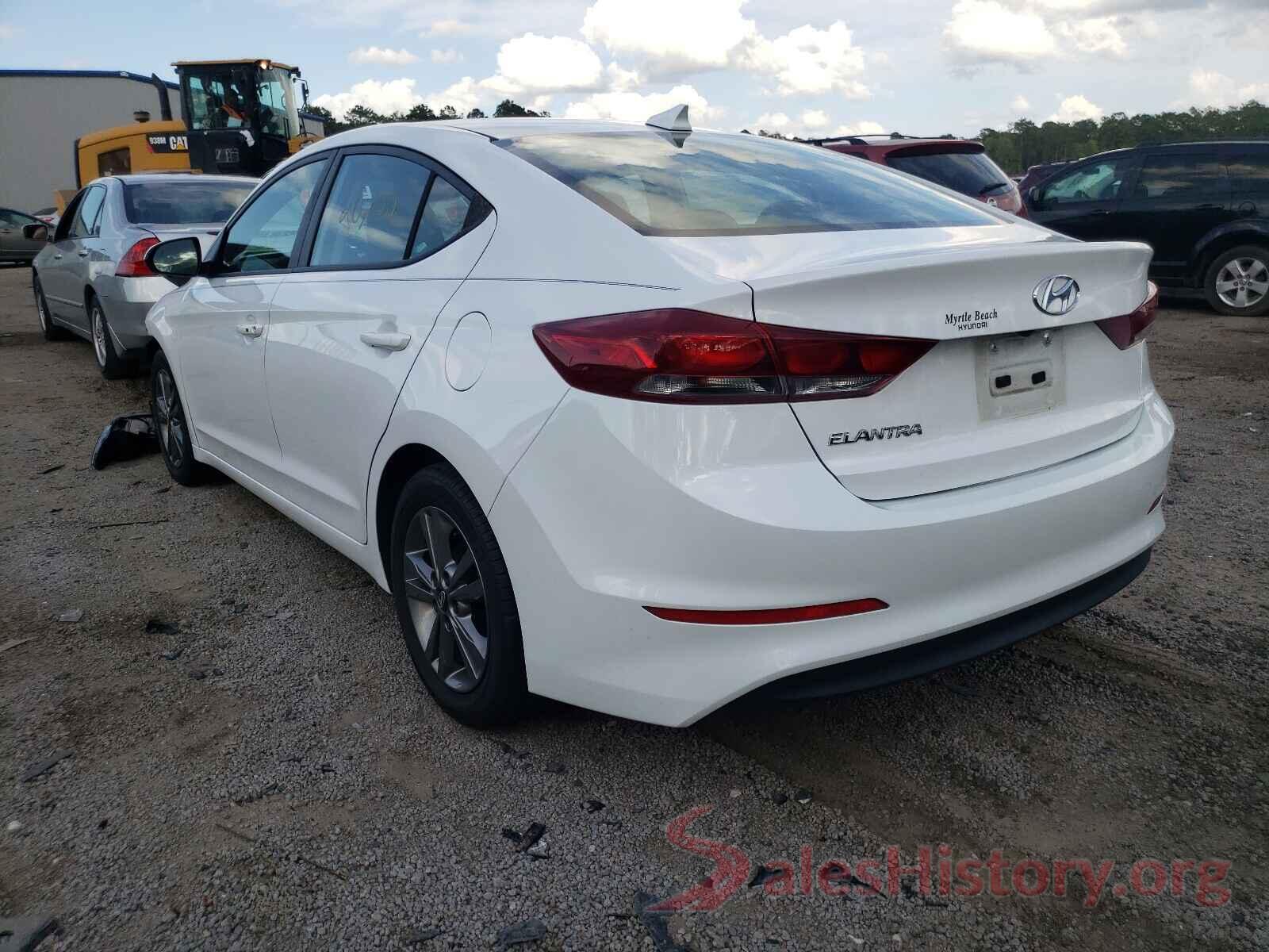 5NPD84LF6HH173909 2017 HYUNDAI ELANTRA