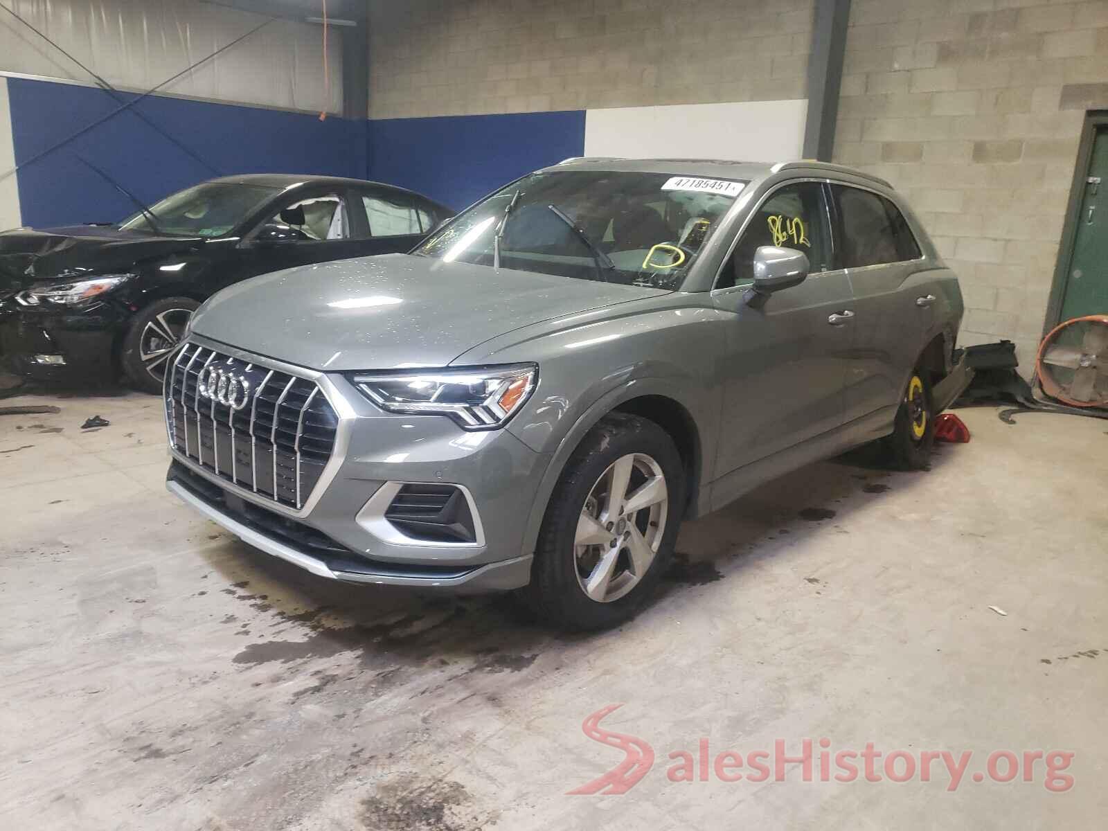 WA1BECF35L1038202 2020 AUDI Q3