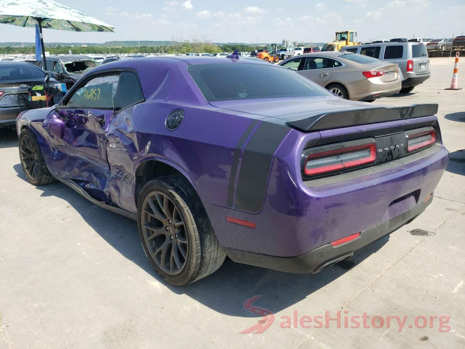 2C3CDZFJ6GH168998 2016 DODGE CHALLENGER