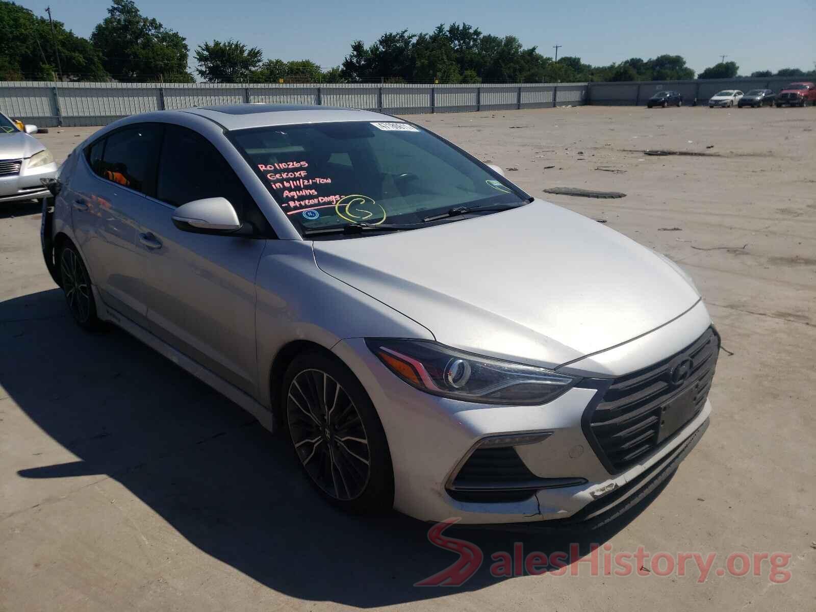 KMHD04LB3JU548229 2018 HYUNDAI ELANTRA