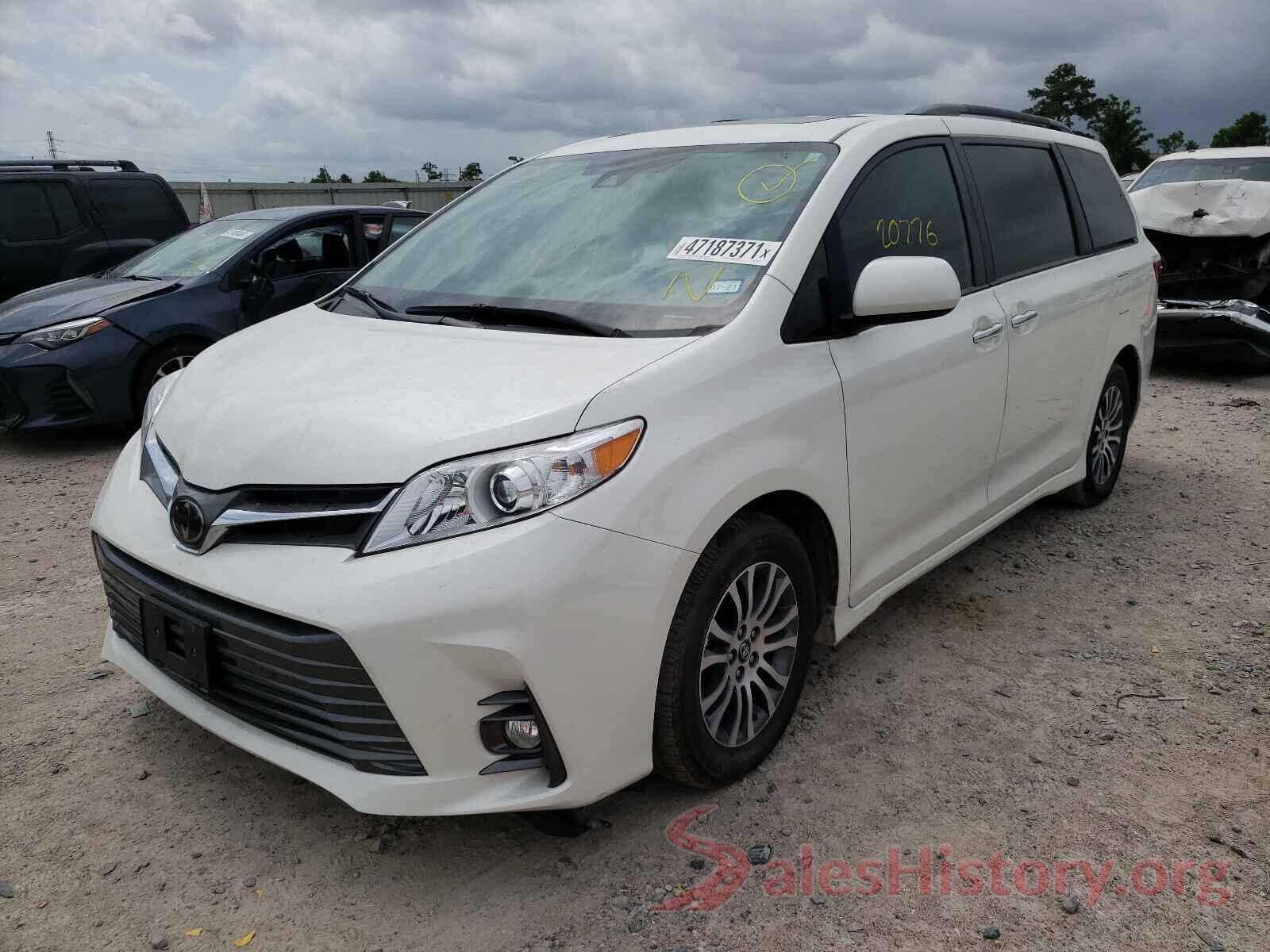 5TDYZ3DC7KS969874 2019 TOYOTA SIENNA