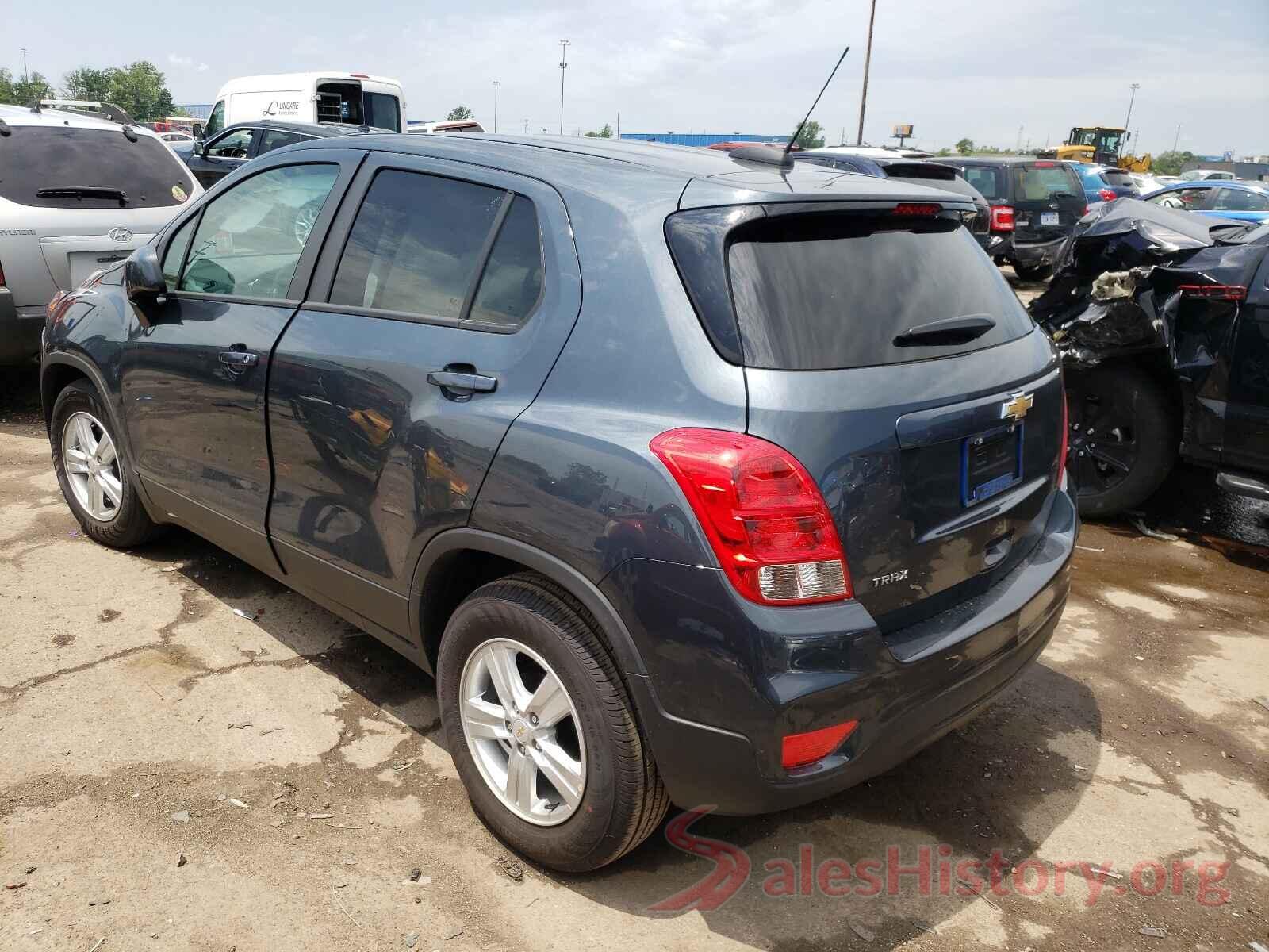 KL7CJKSB2MB331545 2021 CHEVROLET TRAX