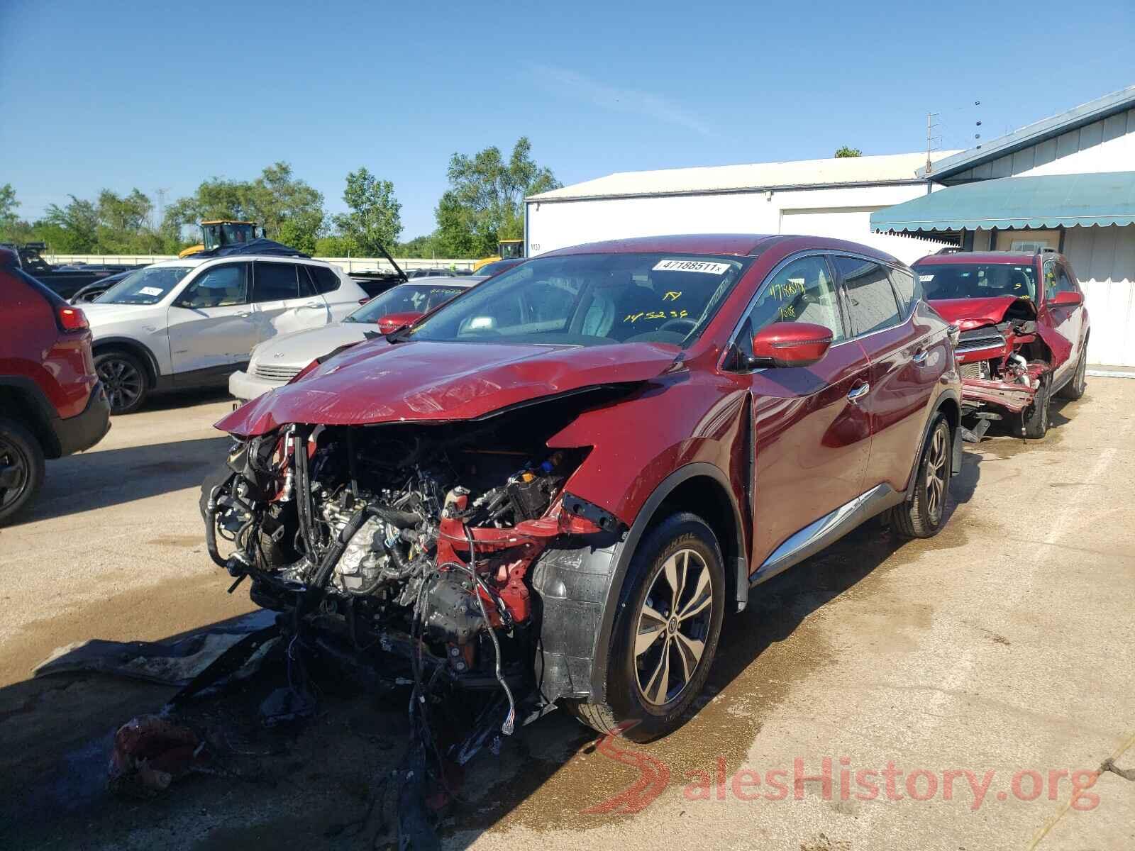 5N1AZ2MJ9KN145256 2019 NISSAN MURANO