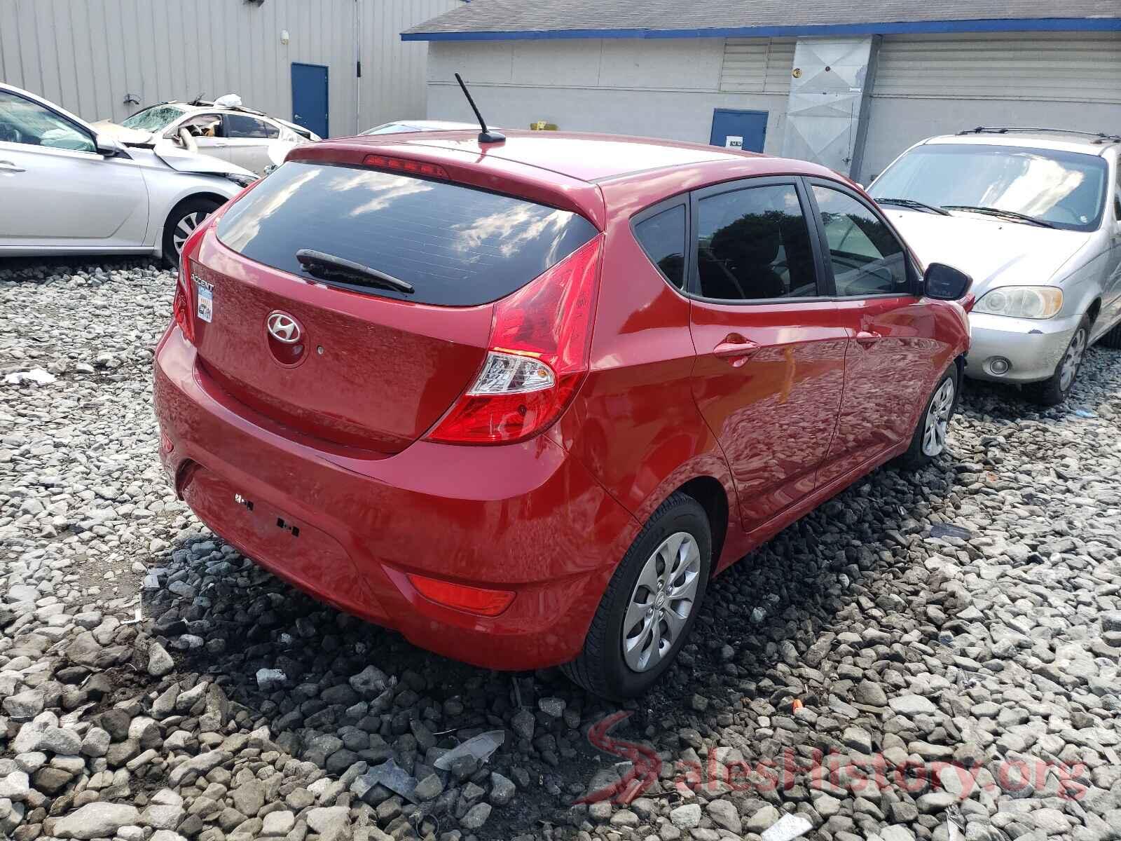 KMHCT5AE3HU362383 2017 HYUNDAI ACCENT