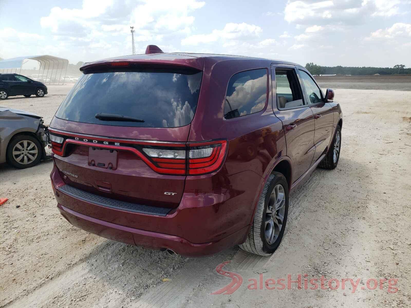 1C4RDJDG6KC663499 2019 DODGE DURANGO