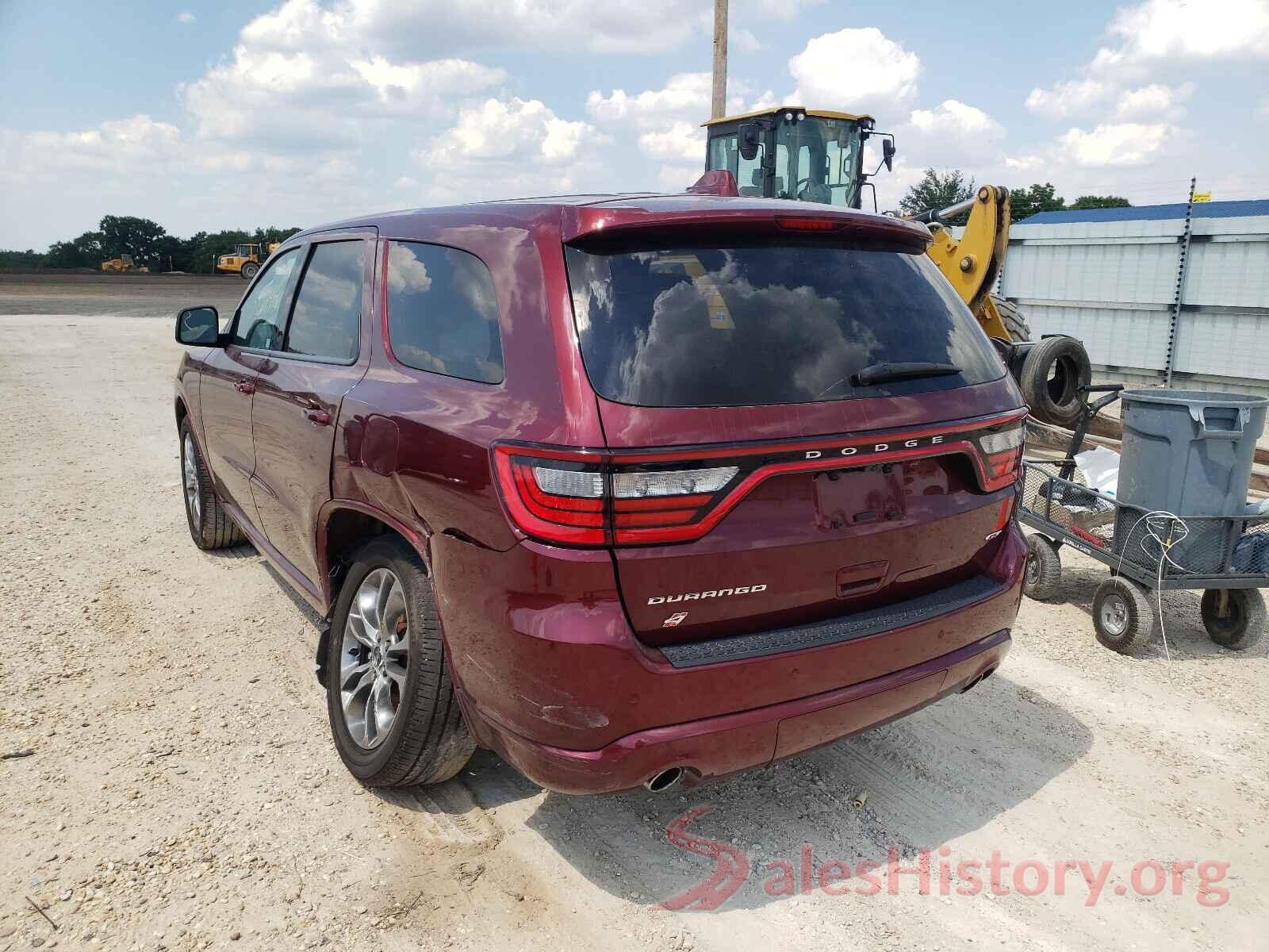 1C4RDJDG6KC663499 2019 DODGE DURANGO