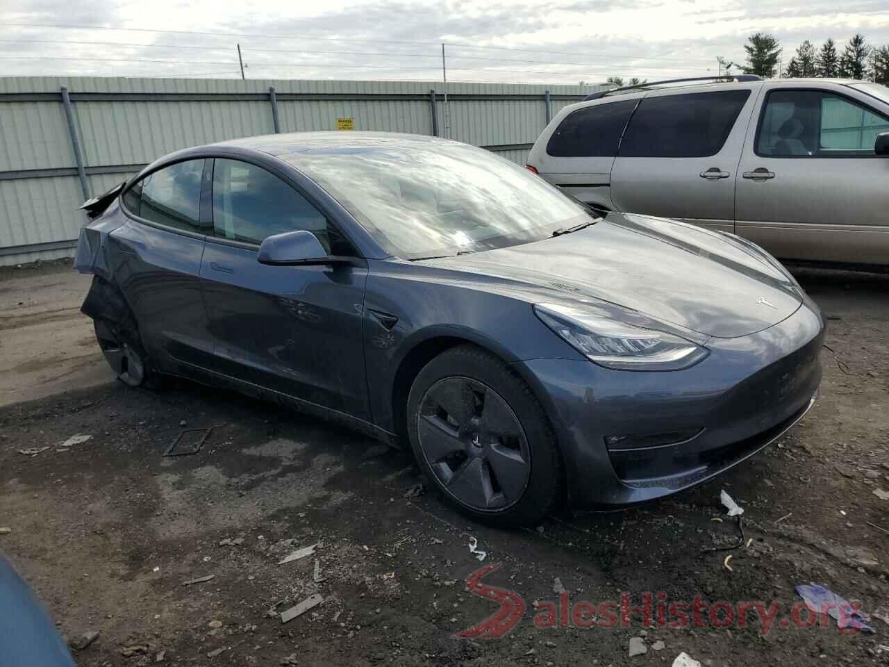 5YJ3E1EB8MF858094 2021 TESLA MODEL 3