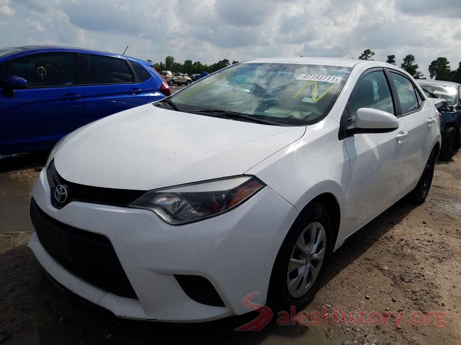 5YFBURHE0GP461653 2016 TOYOTA COROLLA