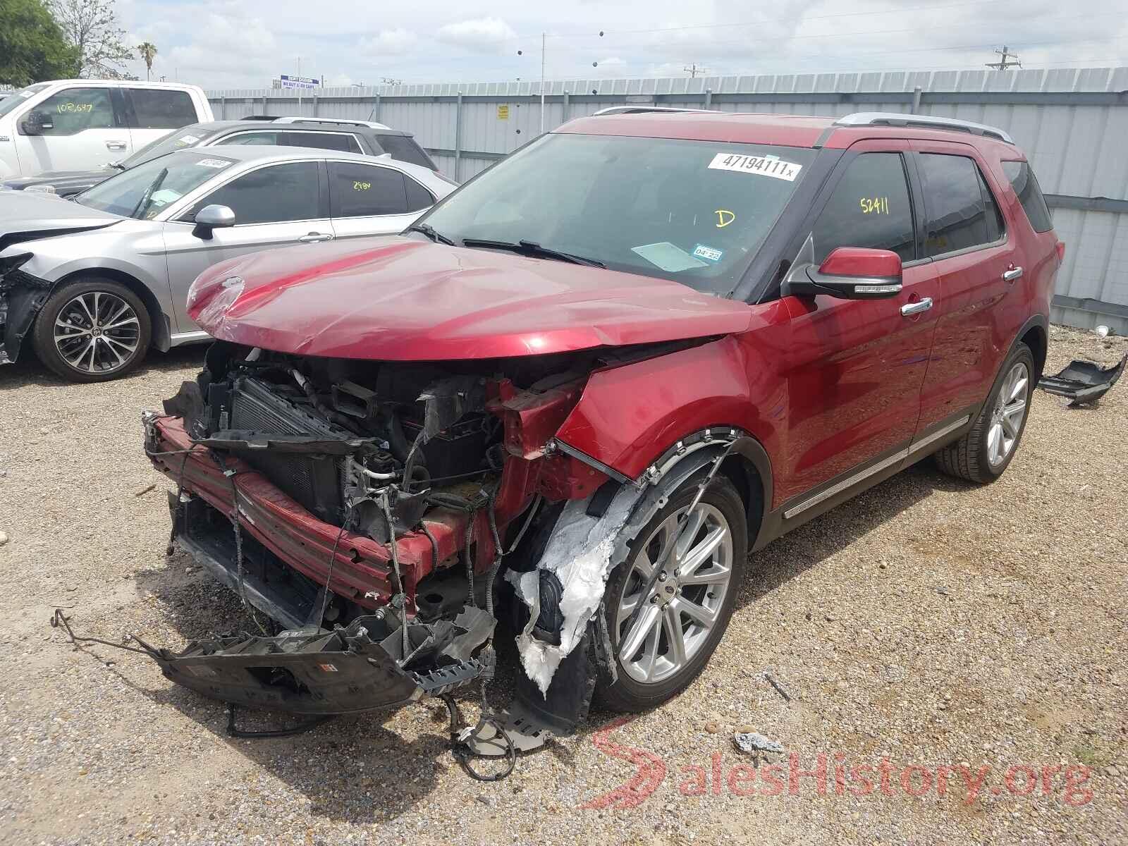 1FM5K7F83HGE36748 2017 FORD EXPLORER