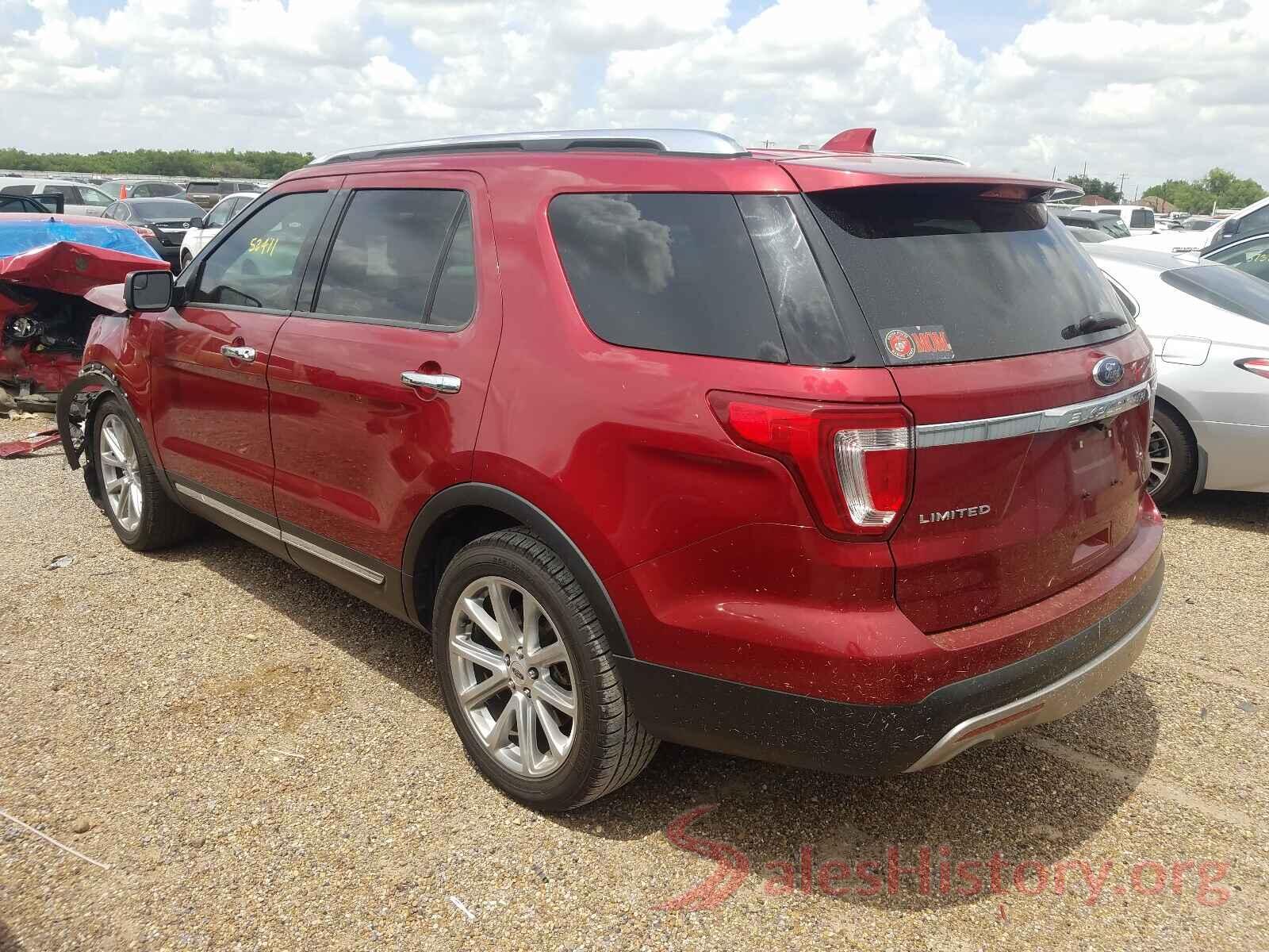 1FM5K7F83HGE36748 2017 FORD EXPLORER