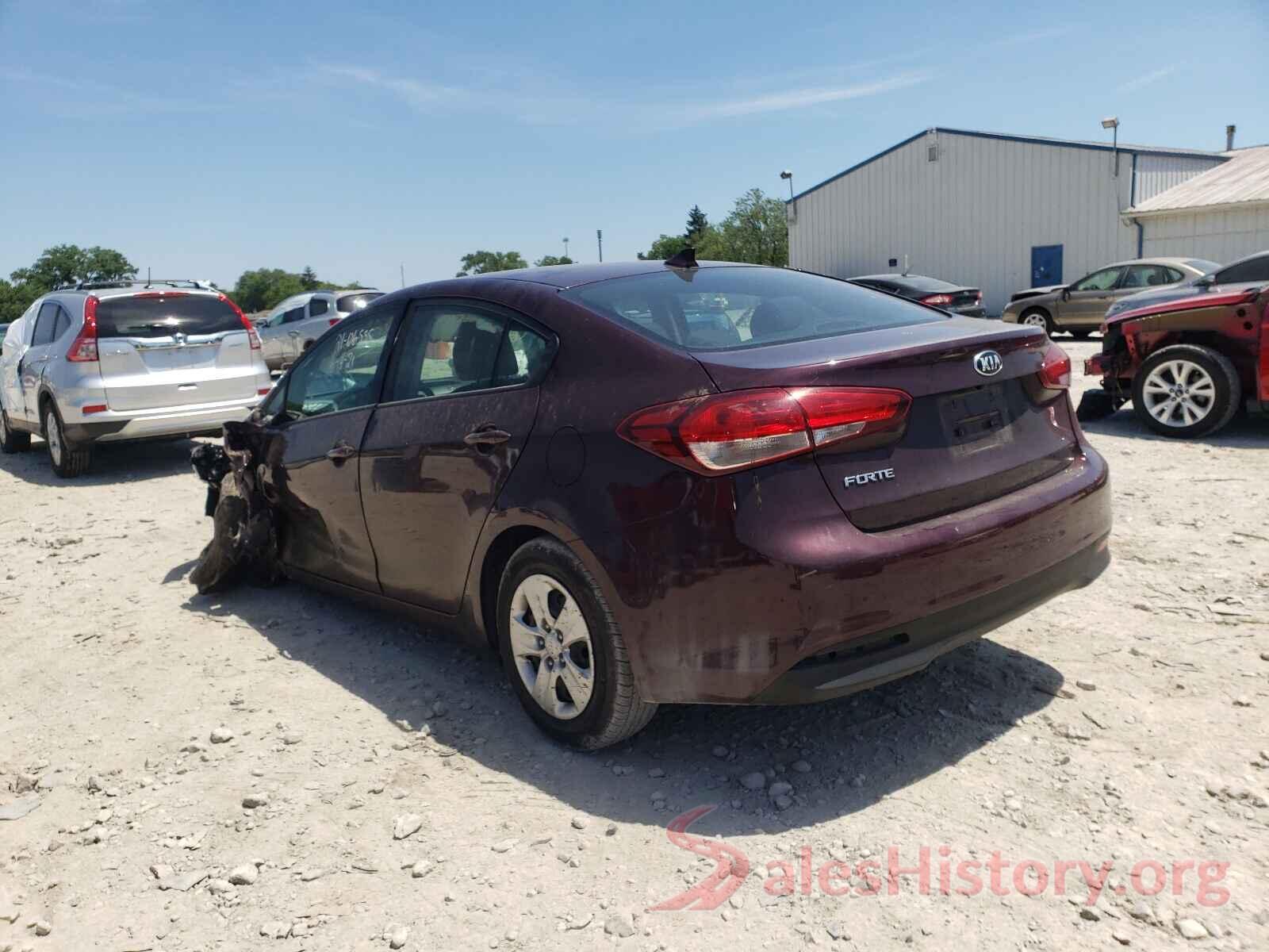 3KPFL4A73HE090381 2017 KIA FORTE