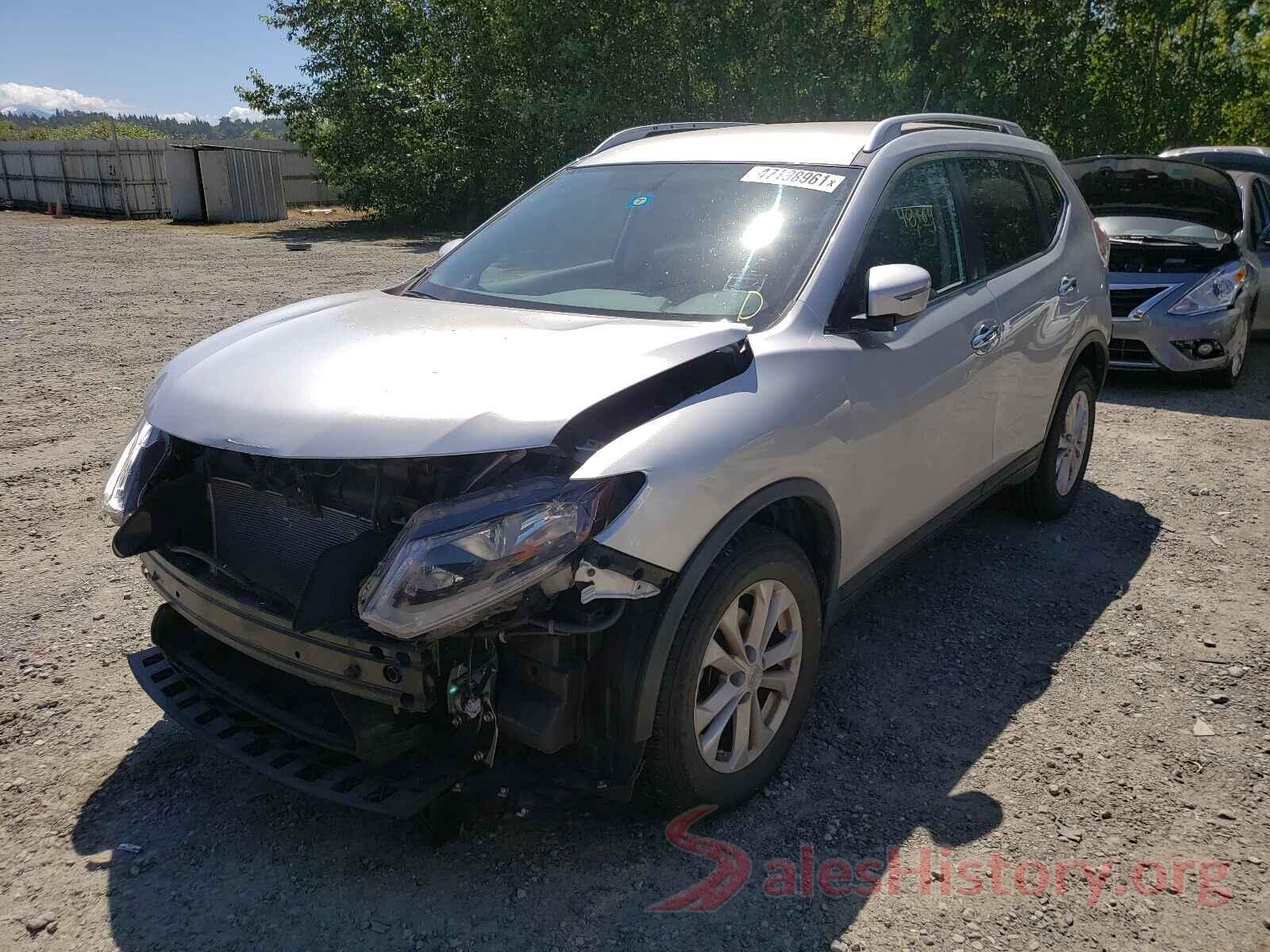 KNMAT2MT7GP619434 2016 NISSAN ROGUE