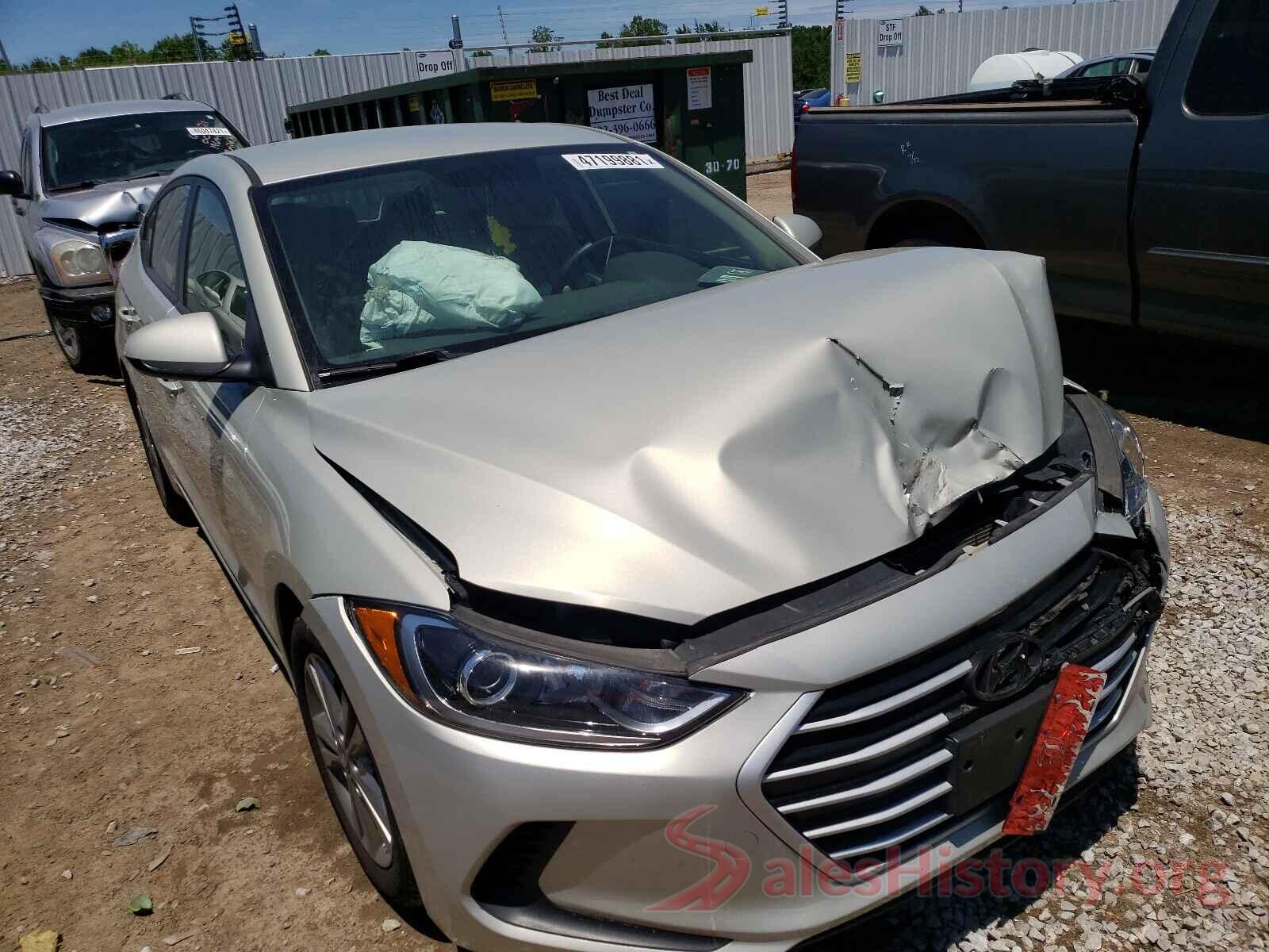 KMHD84LF3HU188143 2017 HYUNDAI ELANTRA