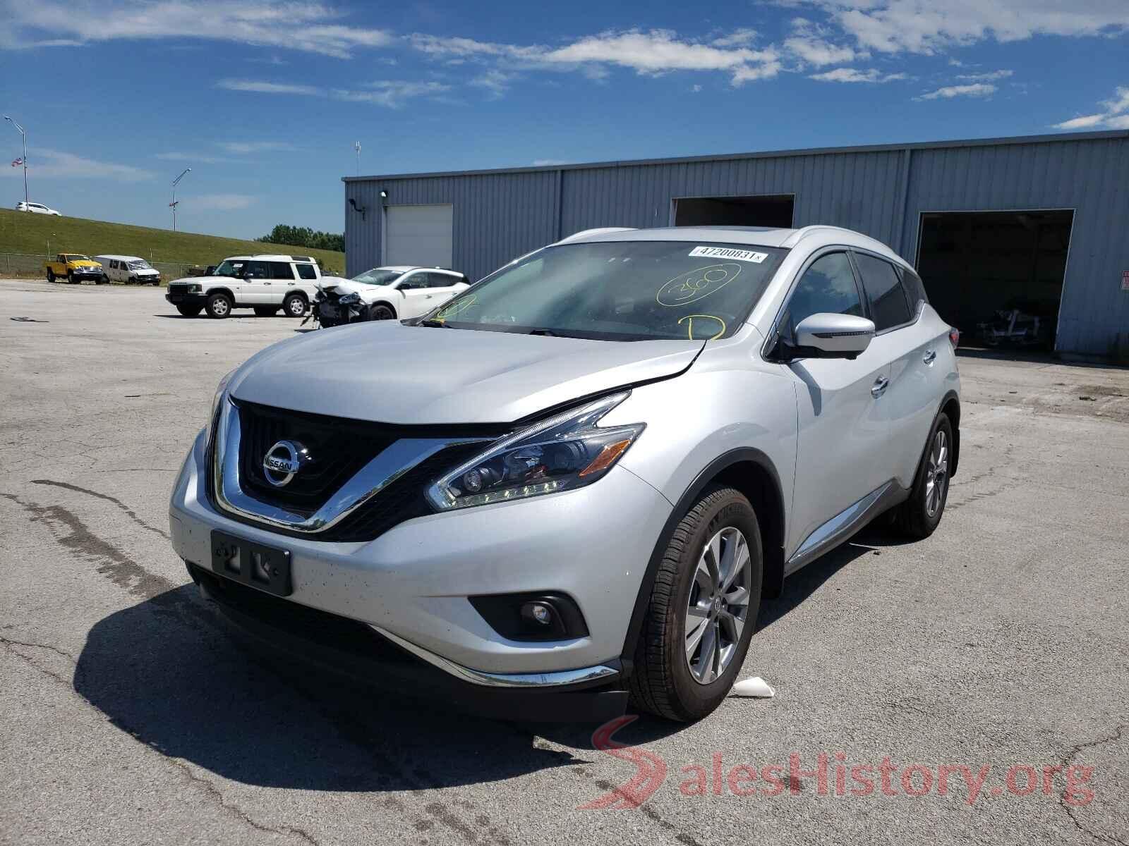 5N1AZ2MH5JN126554 2018 NISSAN MURANO