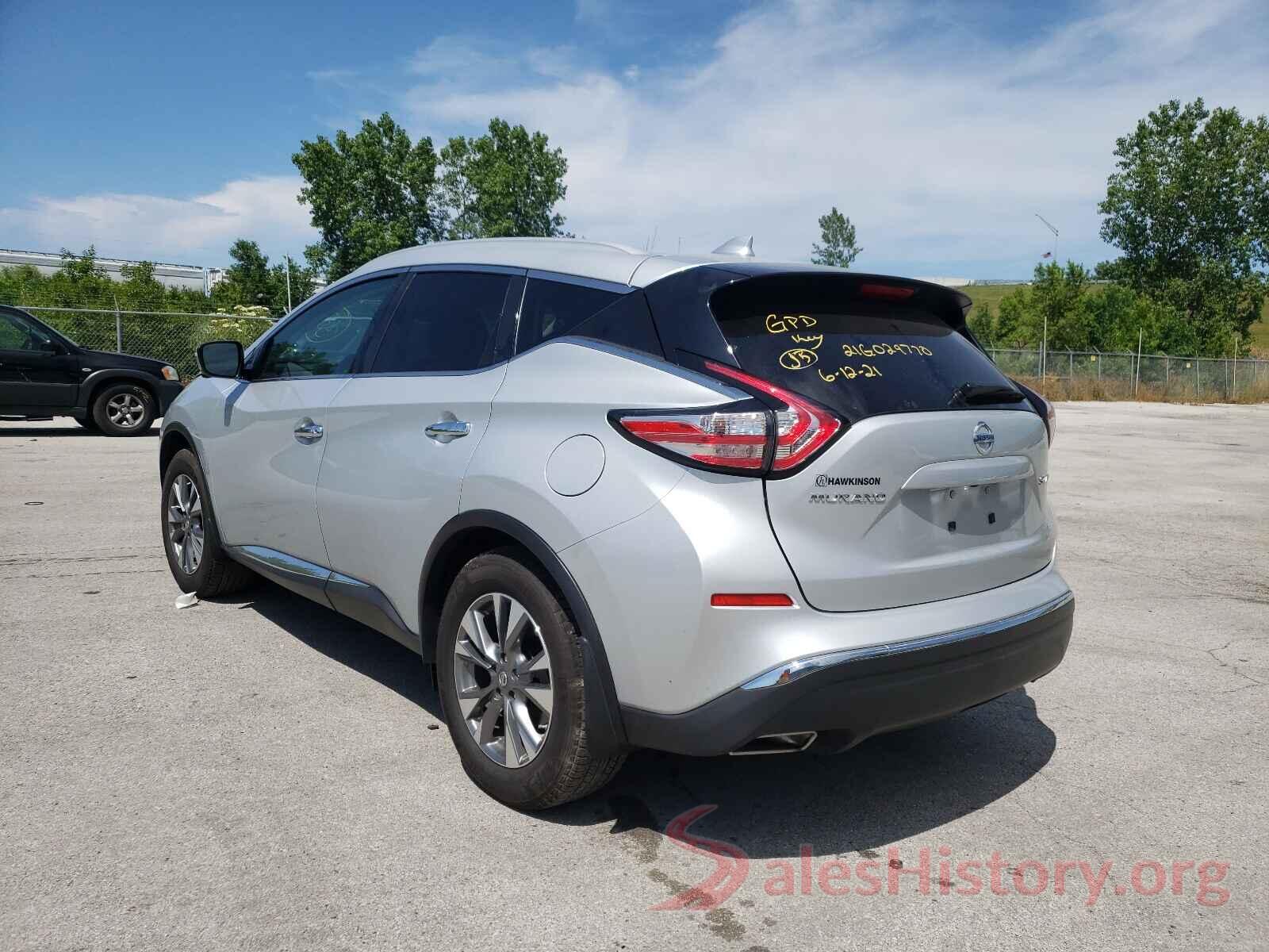 5N1AZ2MH5JN126554 2018 NISSAN MURANO