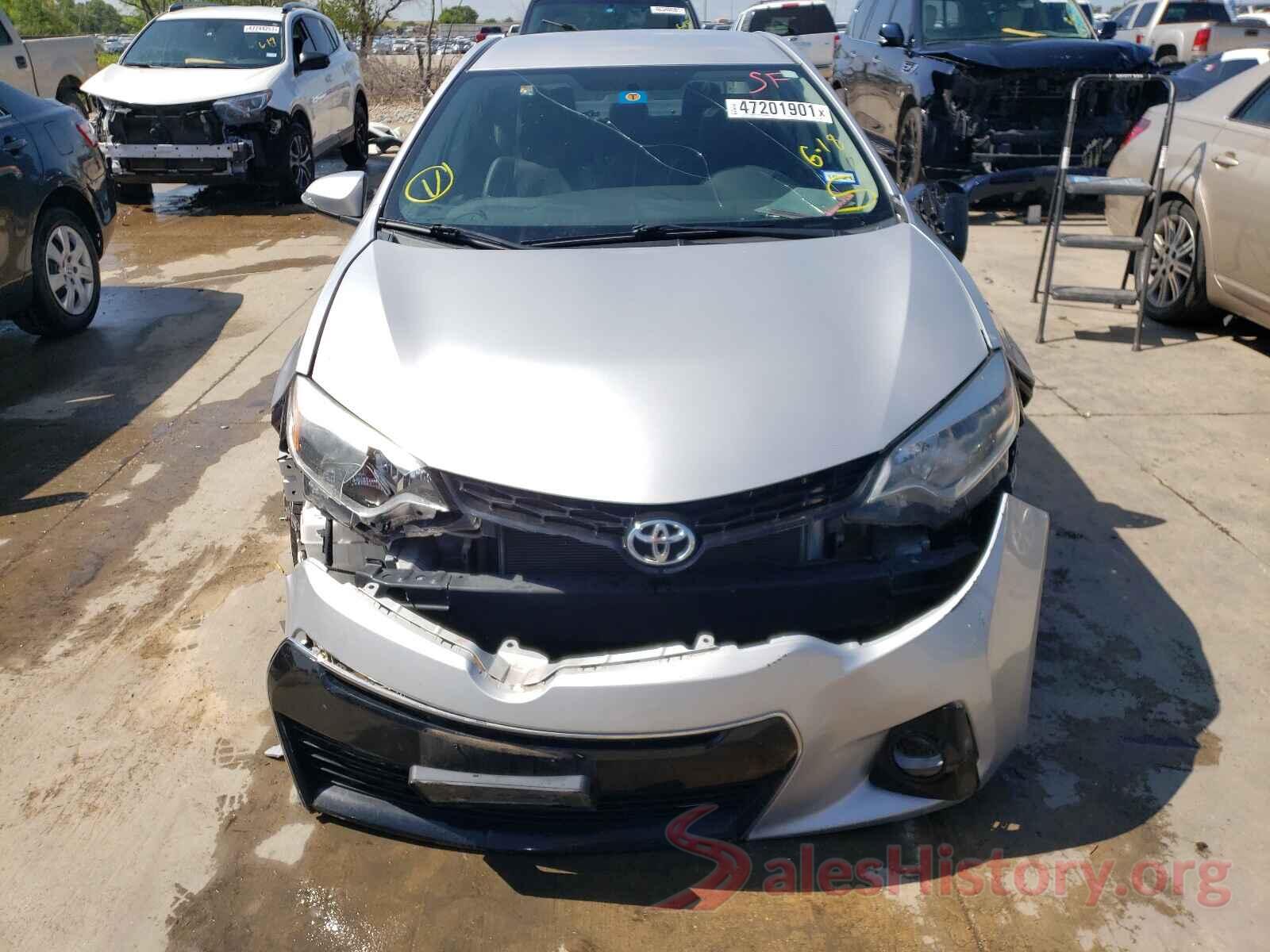 5YFBURHE5GP480439 2016 TOYOTA COROLLA