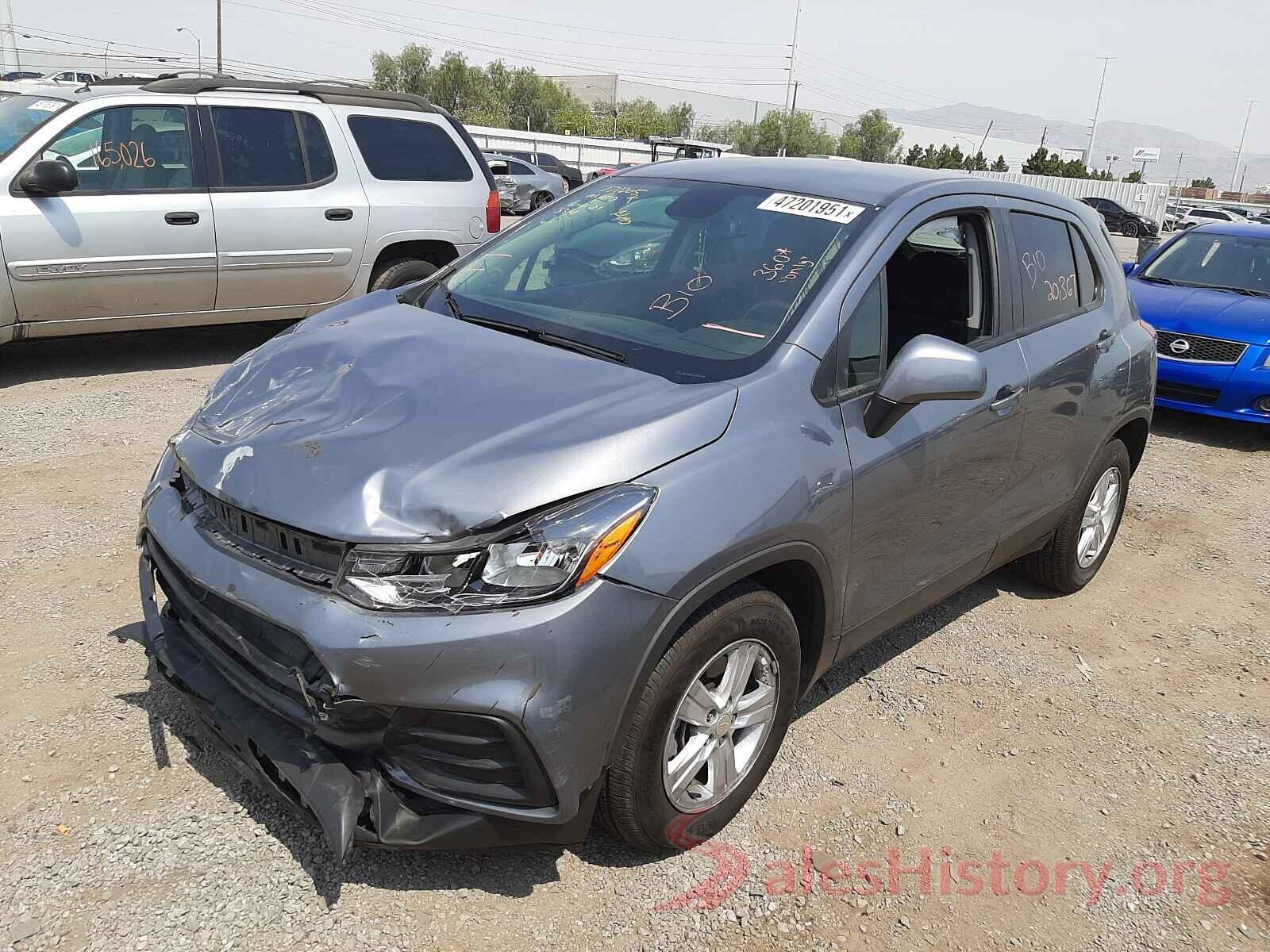 3GNCJKSB8LL136895 2020 CHEVROLET TRAX